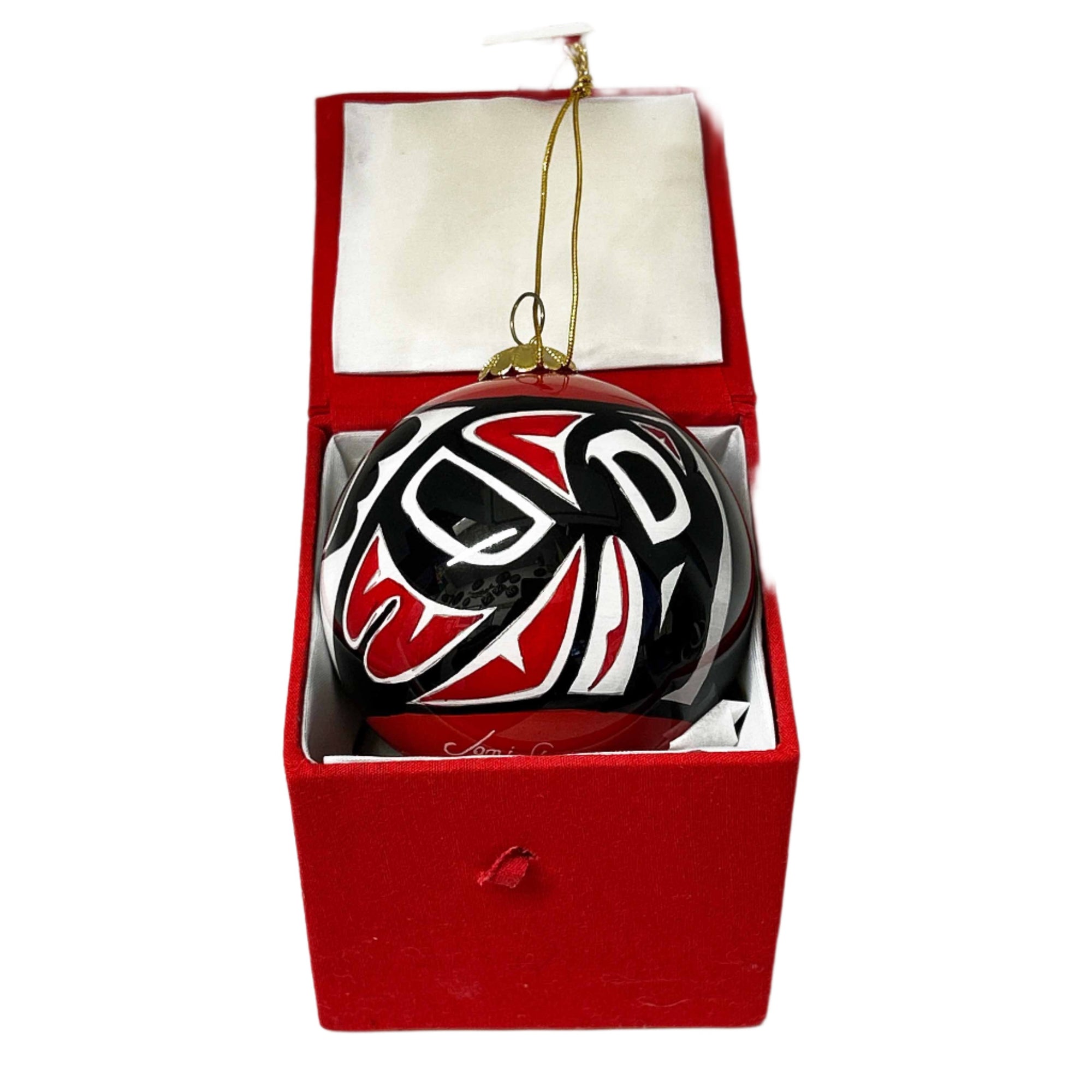 Ornament Jamie Sterritt Eagle 3" Diameter -  - Ornament - House of Himwitsa Art Gallery