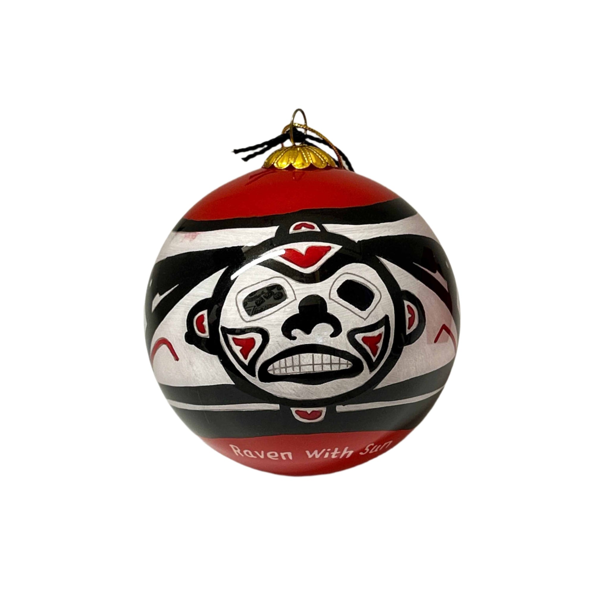 *Ornament Jamie Sterritt Raven -  - Ornament - House of Himwitsa Art Gallery