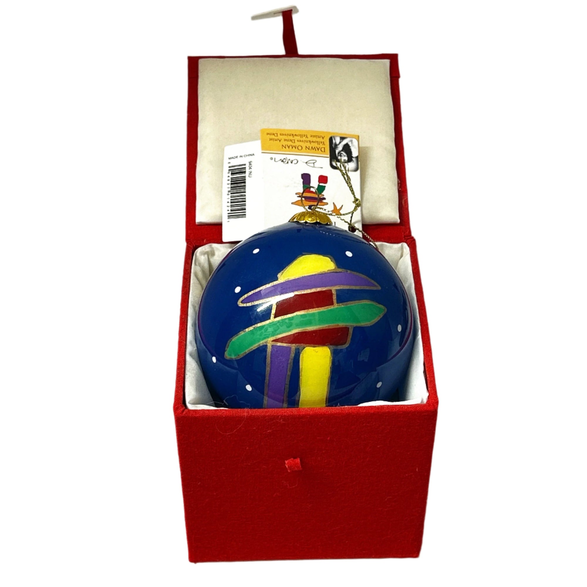 Ornament Dawn Oman Inukshuk 3.5" Diameter -  - Ornament - House of Himwitsa Art Gallery