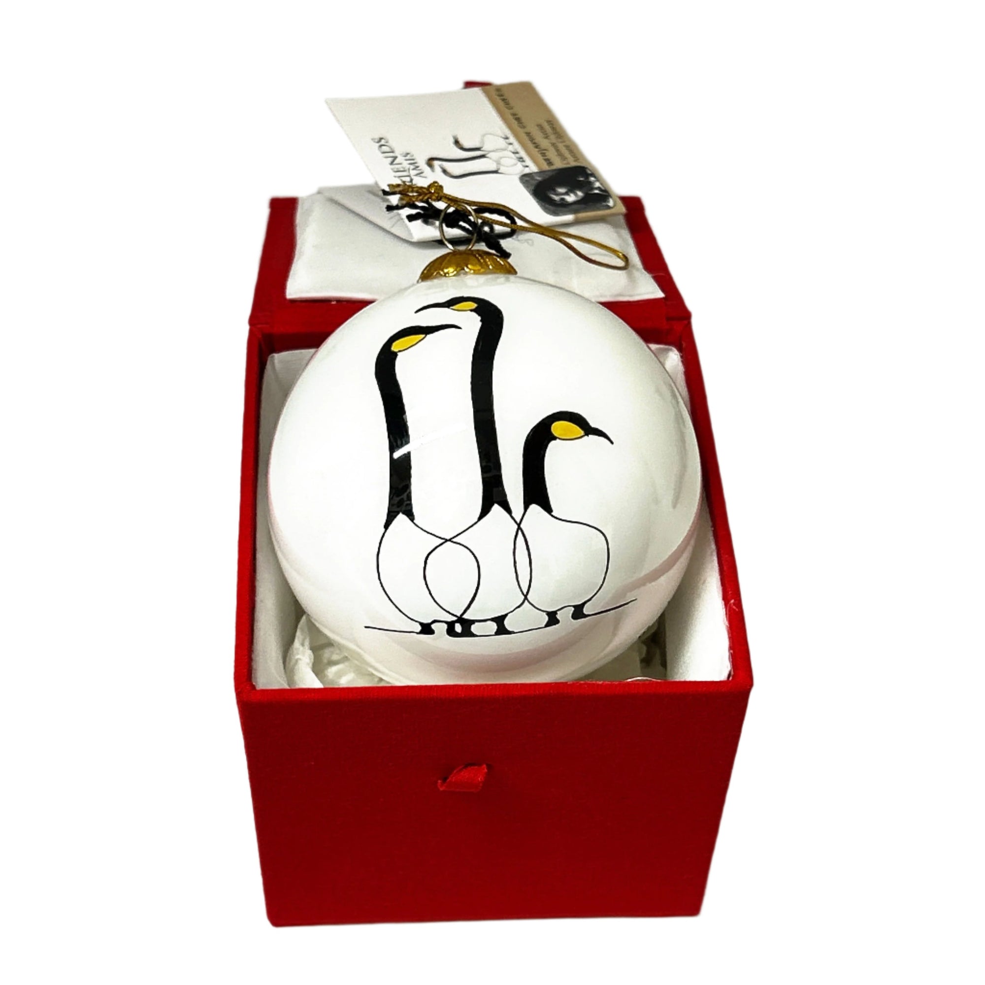 Ornament Benjamin Chee Chee Friends 3" Diameter -  - Ornament - House of Himwitsa Art Gallery