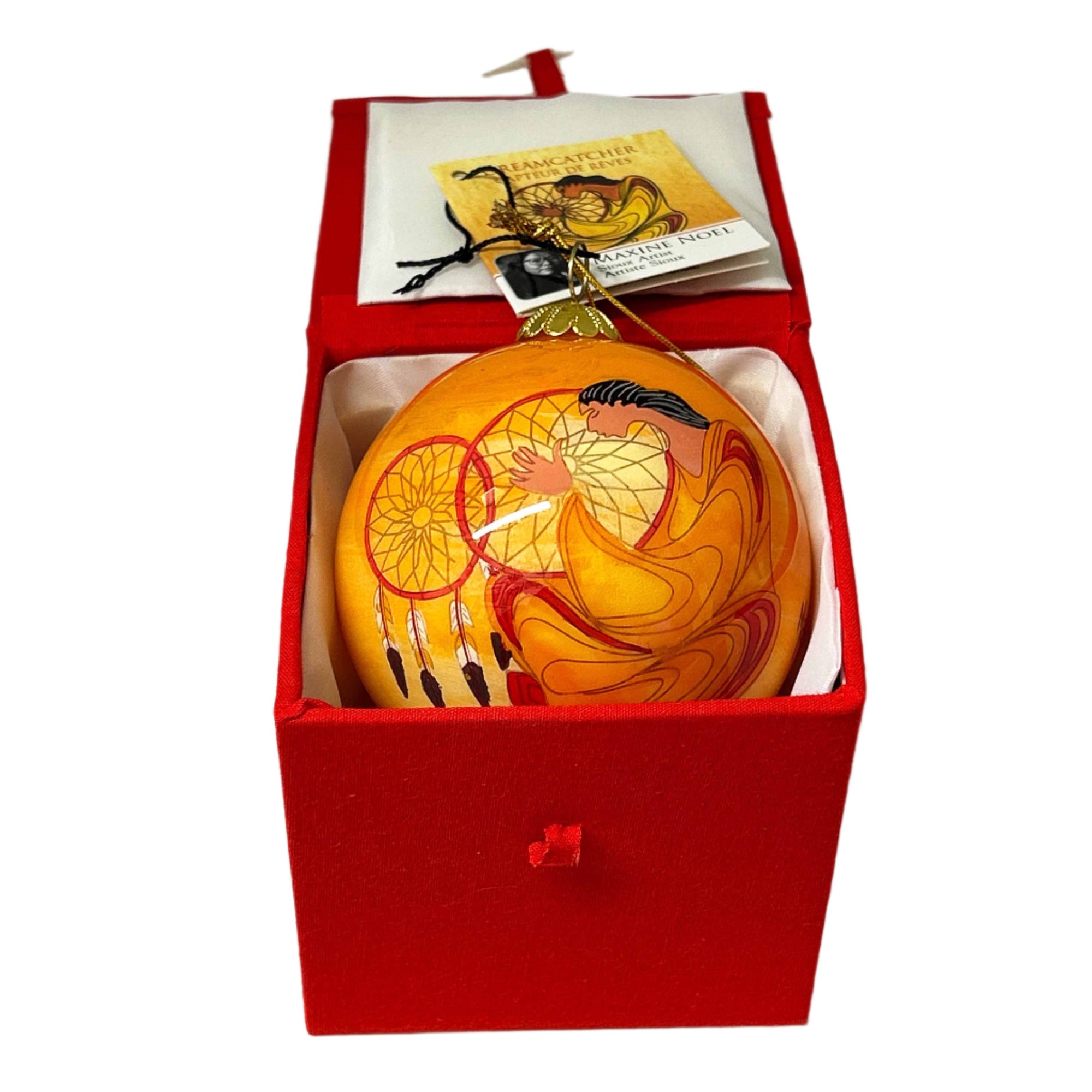 Ornament Maxine Noel Dreamcatcher 3" Diameter -  - Ornament - House of Himwitsa Art Gallery
