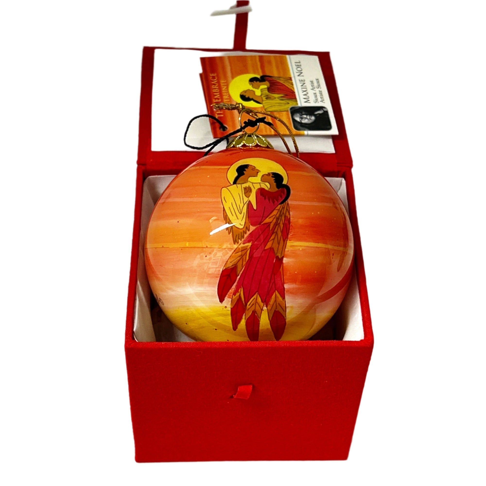 Ornament Maxine Noel The Embrace 3" Diameter -  - Ornament - House of Himwitsa Art Gallery