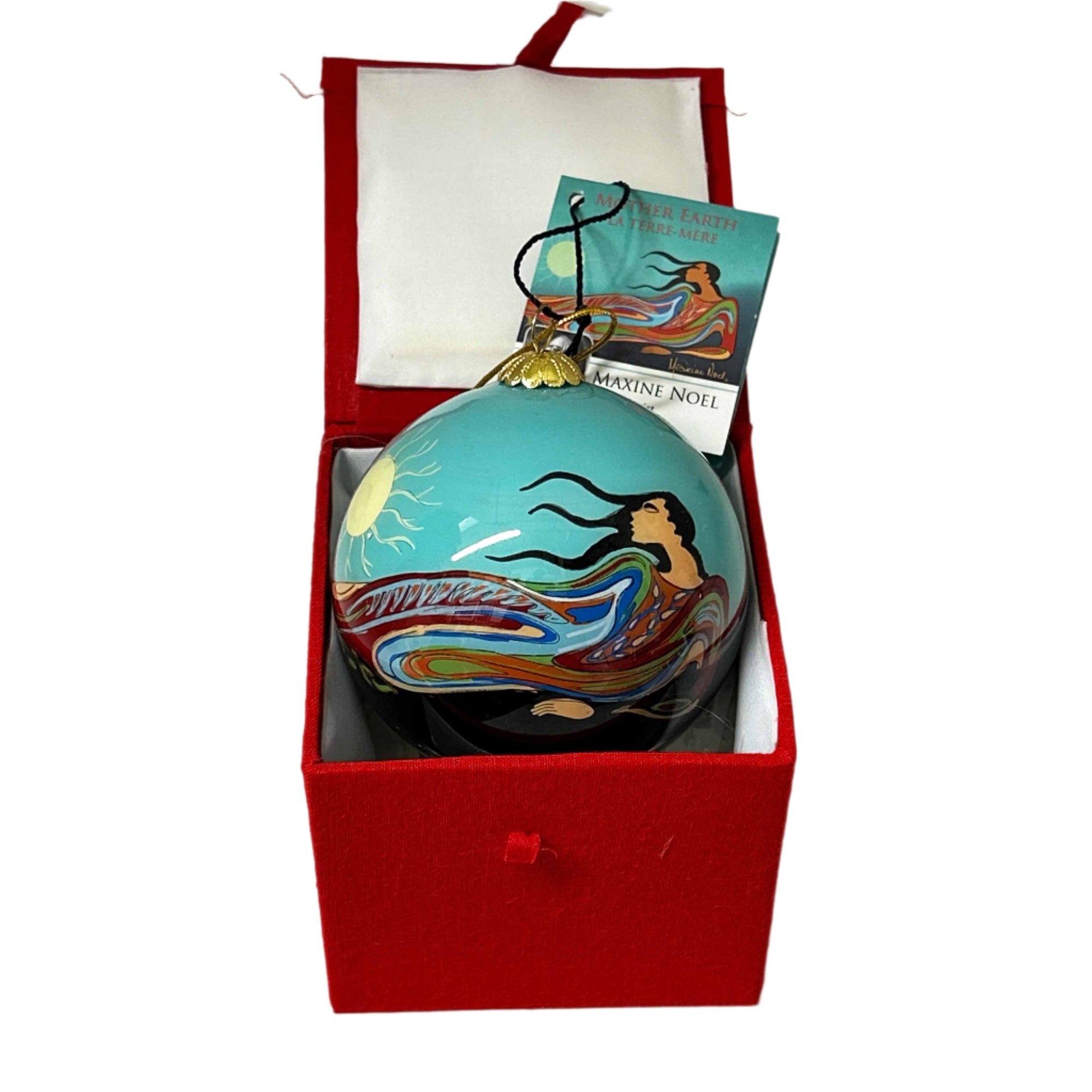 Ornament Maxine Noel Mother Earth 3" Diameter -  - Ornament - House of Himwitsa Art Gallery