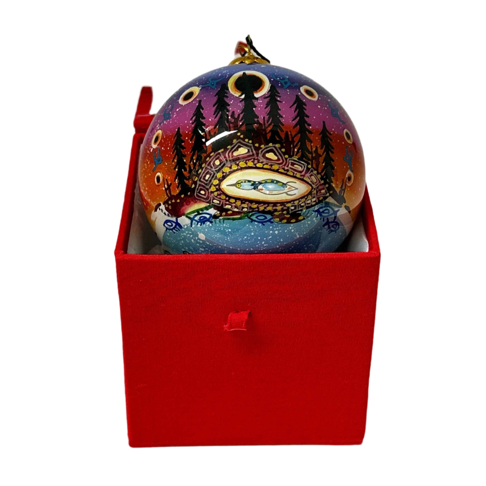 Ornament James Jacko Celebration of Creation 3" Diameter -  - Ornament - House of Himwitsa Art Gallery