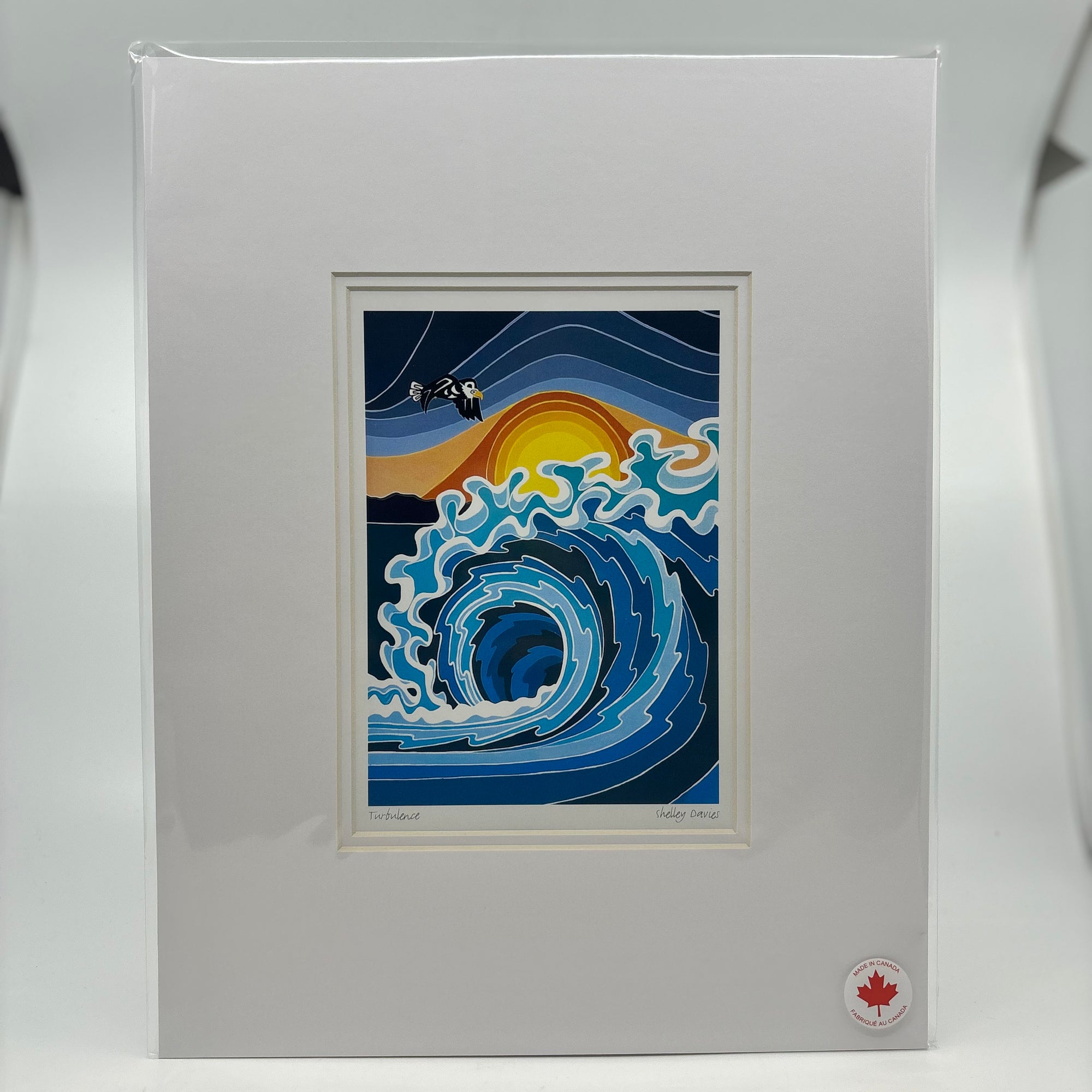MATTED ART CARDS SHELLEY DAVIES - Canadian Art Prints Inc. - Matted Art Card - House of Himwitsa Art Gallery