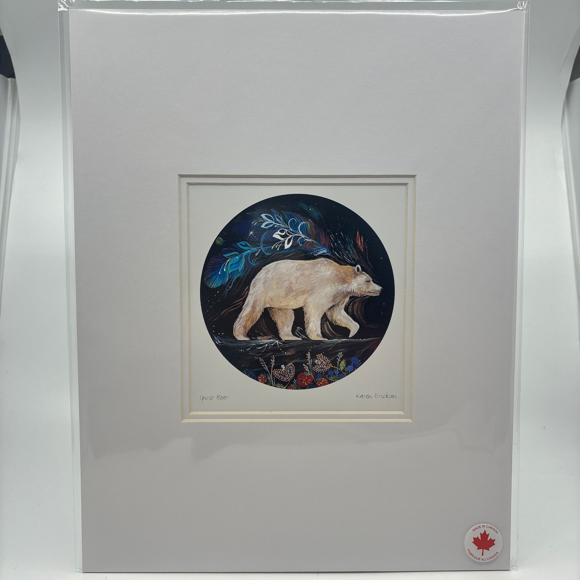 MATTED ART CARDS KAREN ERICKSON - Canadian Art Prints Inc. - Matted Art Card - House of Himwitsa Art Gallery