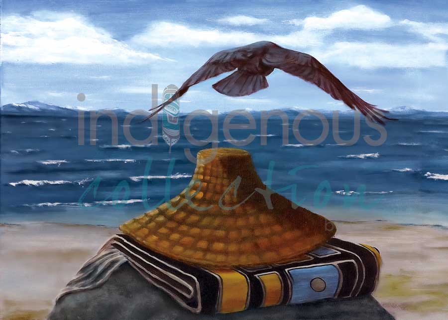 MATTED ART CARDS JEAN TAYLOR -  - Matted Art Card - House of Himwitsa Art Gallery