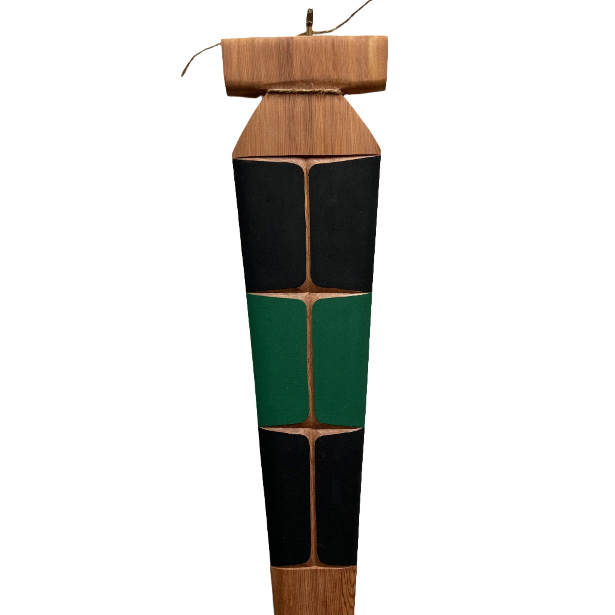Ross Henderson Yellow Cedar Bear Paddle - Jerry Wolfman - PADDLES - House of Himwitsa Art Gallery