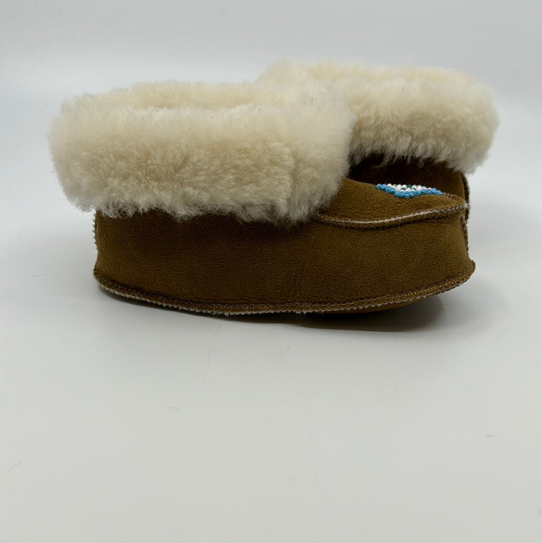 Moccasin  Children's Beaded - Lambskin specialties - Moccasin - House of Himwitsa Art Gallery
