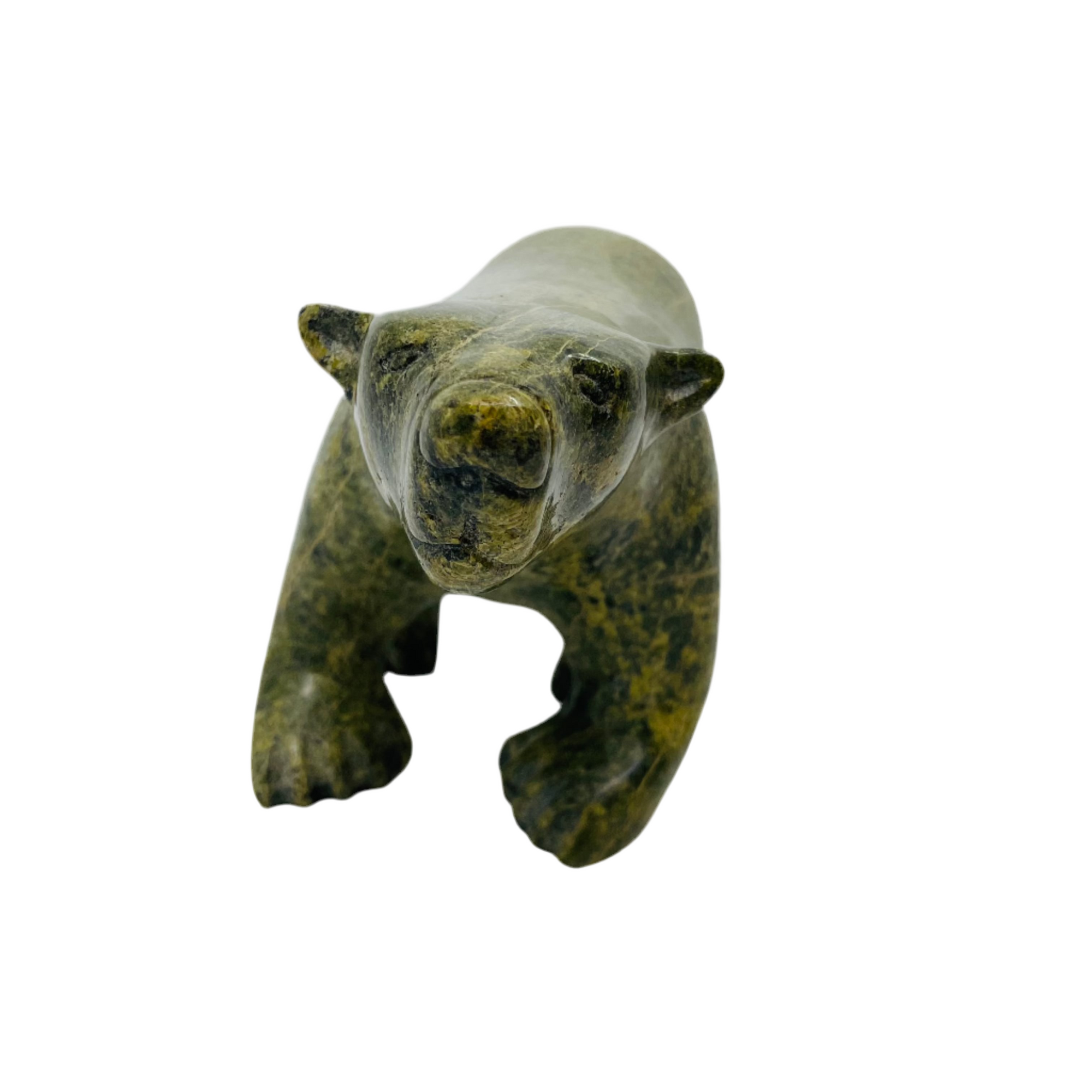 Qavavau Shaa Walking Bear -  - Serpentine - House of Himwitsa Art Gallery
