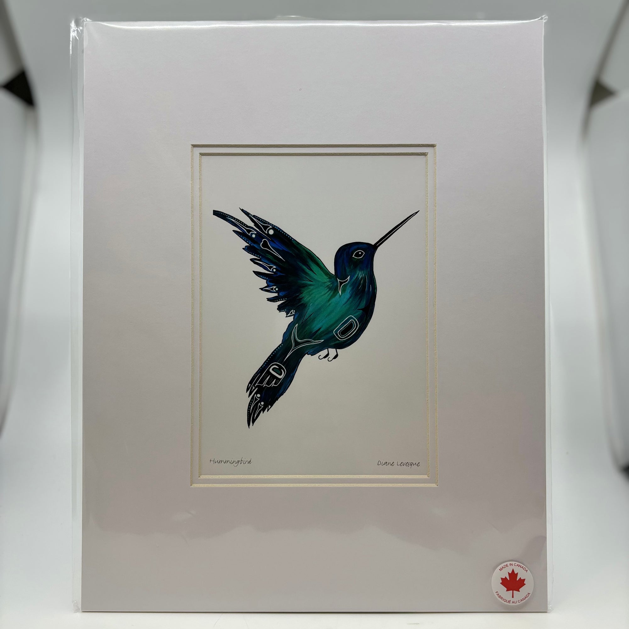 MATTED ART CARDS DIANE LEVESQUE - Canadian Art Prints Inc. - Matted Art Card - House of Himwitsa Art Gallery