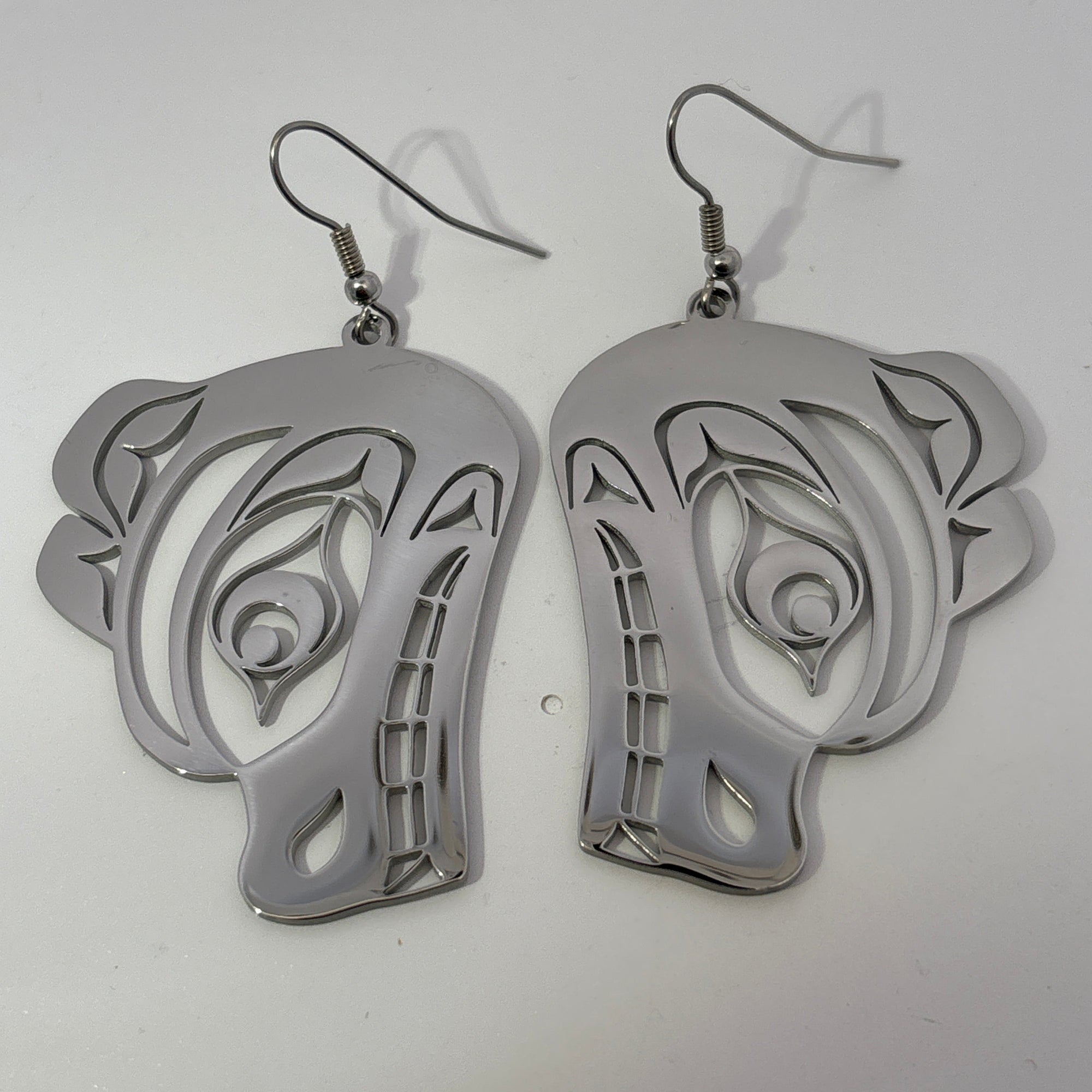 Trisha Thomas Earrings -  - Silver Earrings - House of Himwitsa Art Gallery