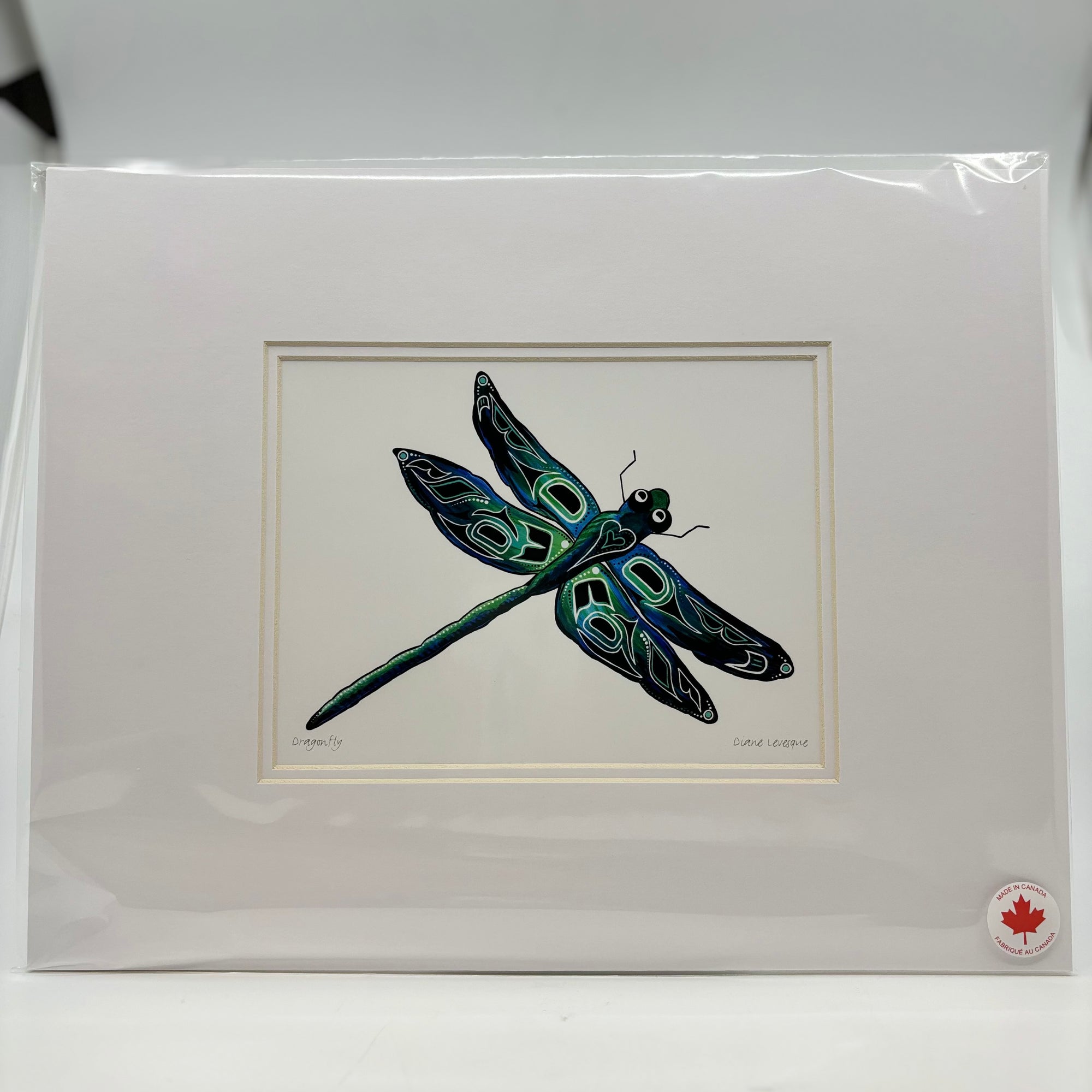 MATTED ART CARDS DIANE LEVESQUE - Canadian Art Prints Inc. - Matted Art Card - House of Himwitsa Art Gallery