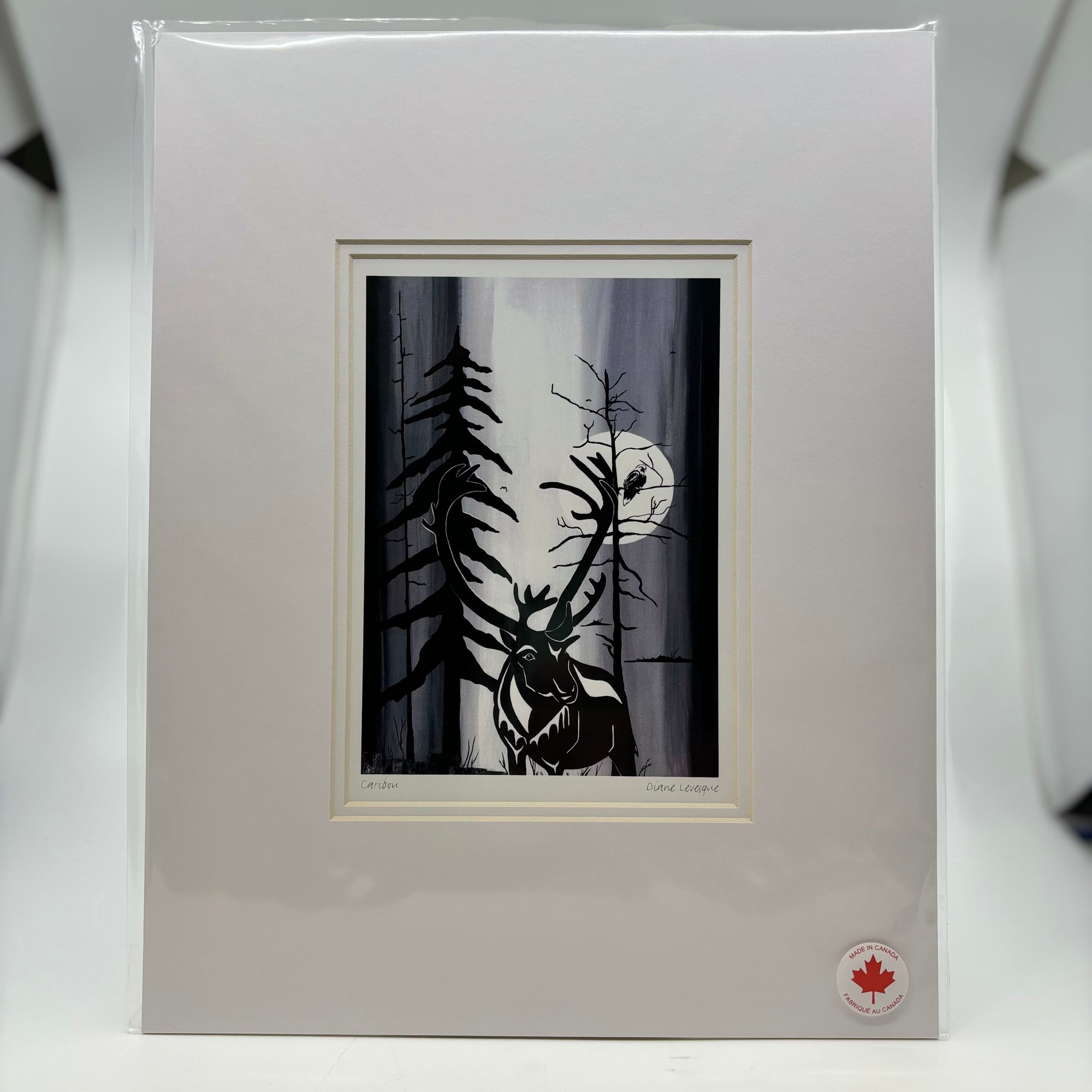 MATTED ART CARDS DIANE LEVESQUE - Canadian Art Prints Inc. - Matted Art Card - House of Himwitsa Art Gallery