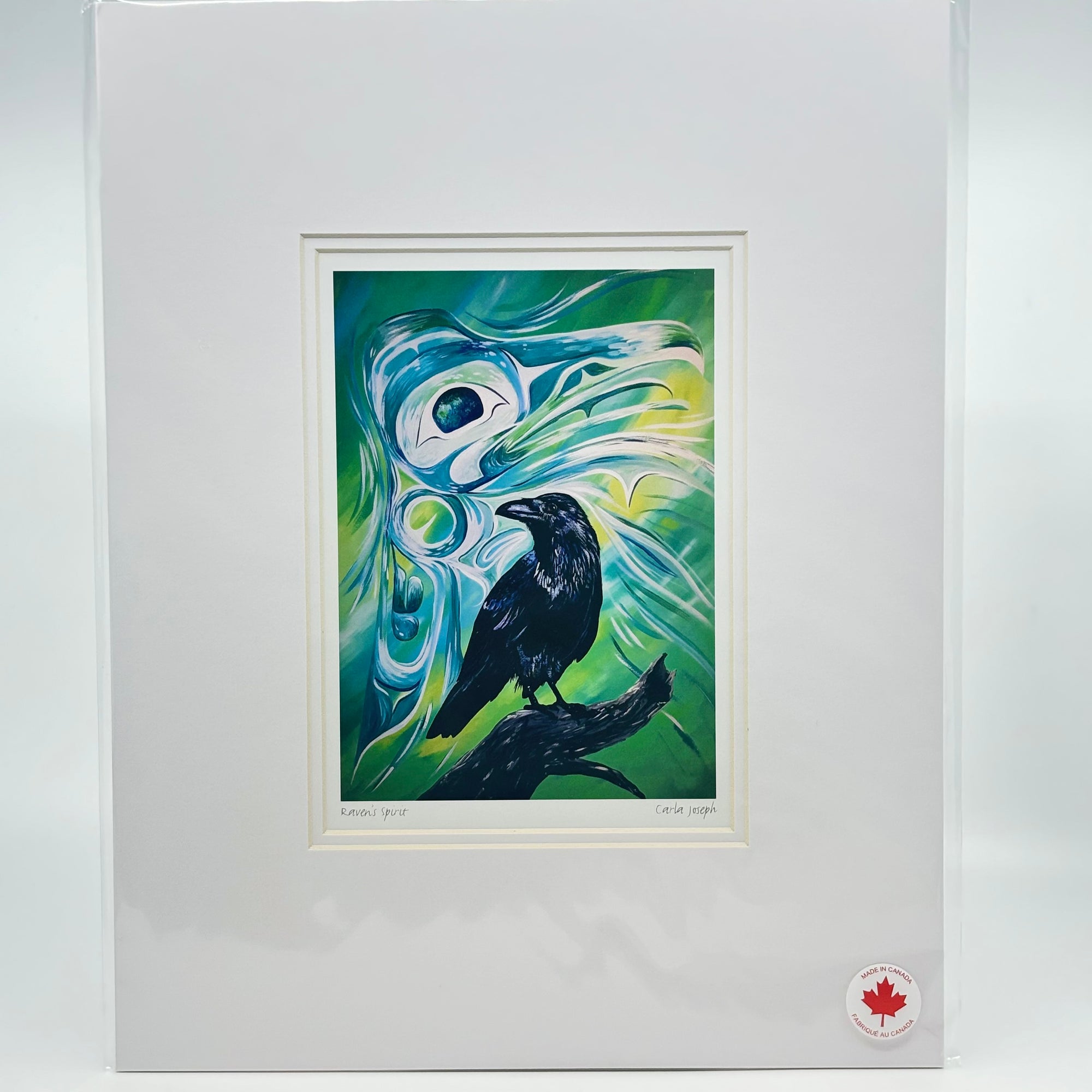 MATTED ART CARDS CARLA JOSEPH - Canadian Art Prints Inc. - Matted Art Card - House of Himwitsa Art Gallery