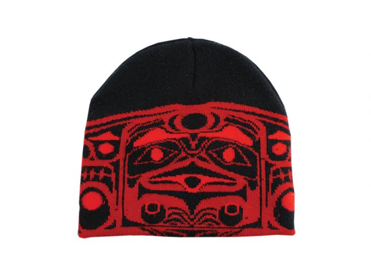 Toque Bill Helin Frog Box (Red) - Toque Bill Helin Frog Box (Red) -  - House of Himwitsa Native Art Gallery and Gifts