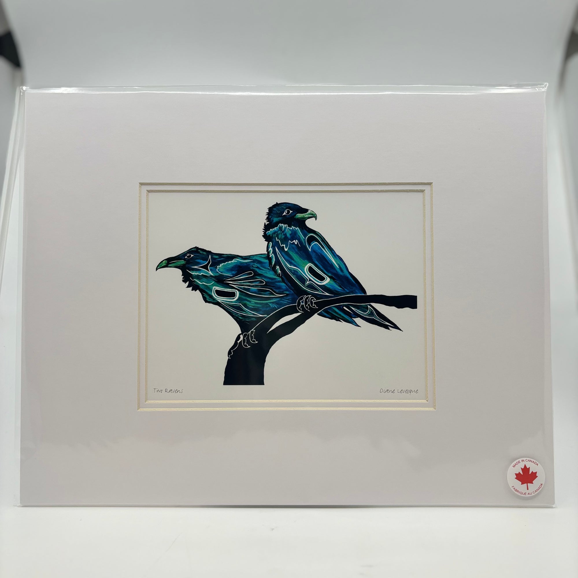 MATTED ART CARDS DIANE LEVESQUE - Canadian Art Prints Inc. - Matted Art Card - House of Himwitsa Art Gallery