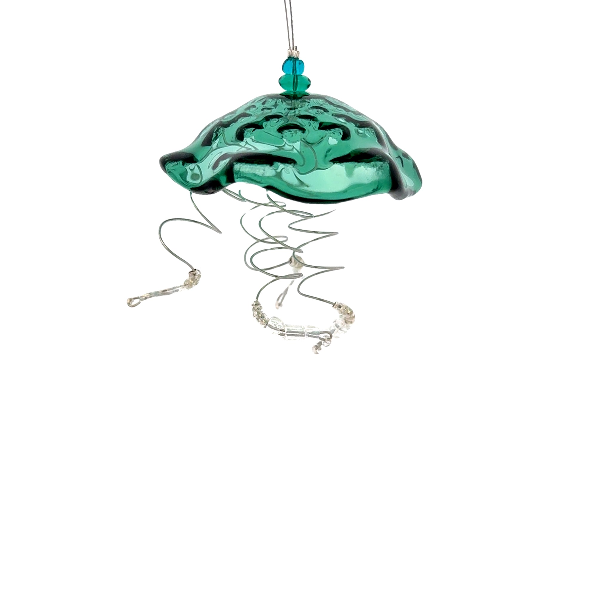Handmade Glass Jellyfish Ornament -  -  - House of Himwitsa Art Gallery