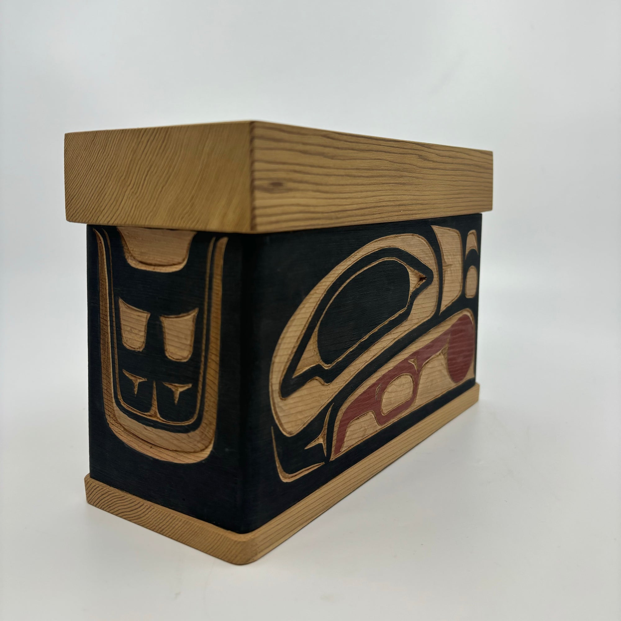 Victor West Bentwood Box Raven Steals The Light