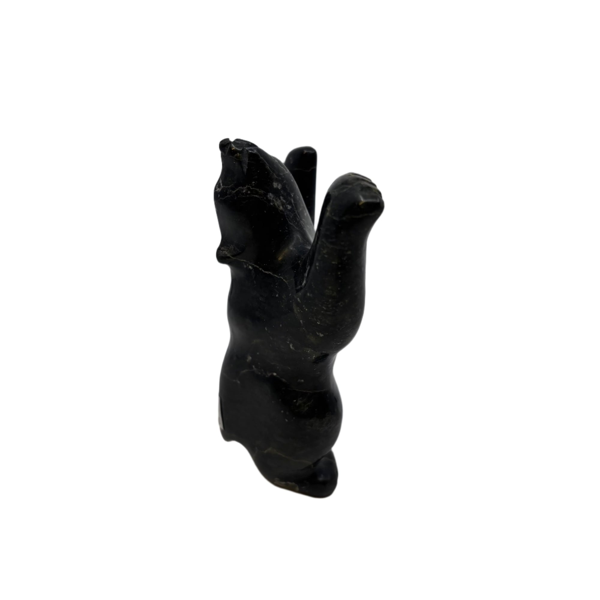 Johnny Papigatuk Dancing Bear -  - Serpentine - House of Himwitsa Art Gallery