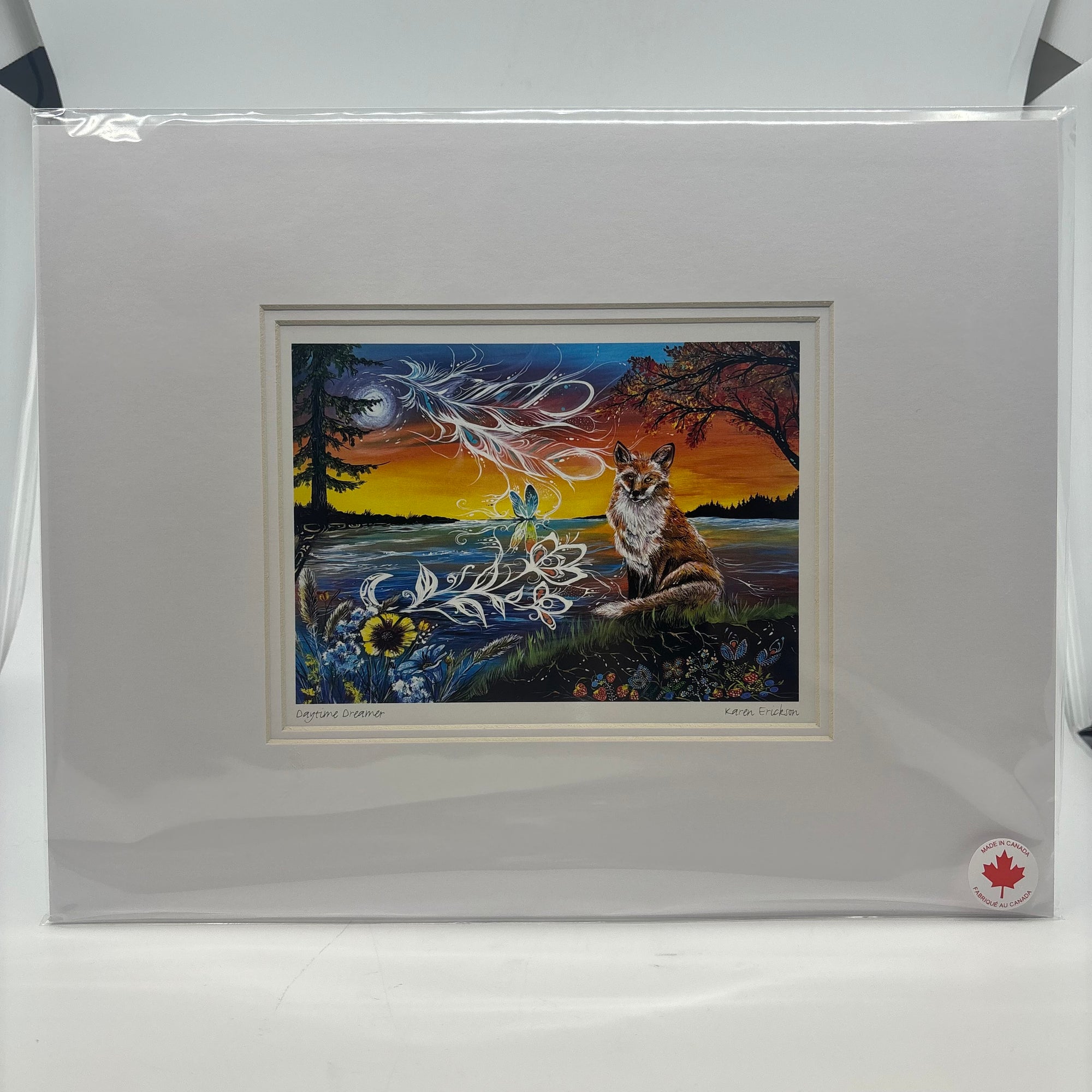 MATTED ART CARDS KAREN ERICKSON - Canadian Art Prints Inc. - Matted Art Card - House of Himwitsa Art Gallery