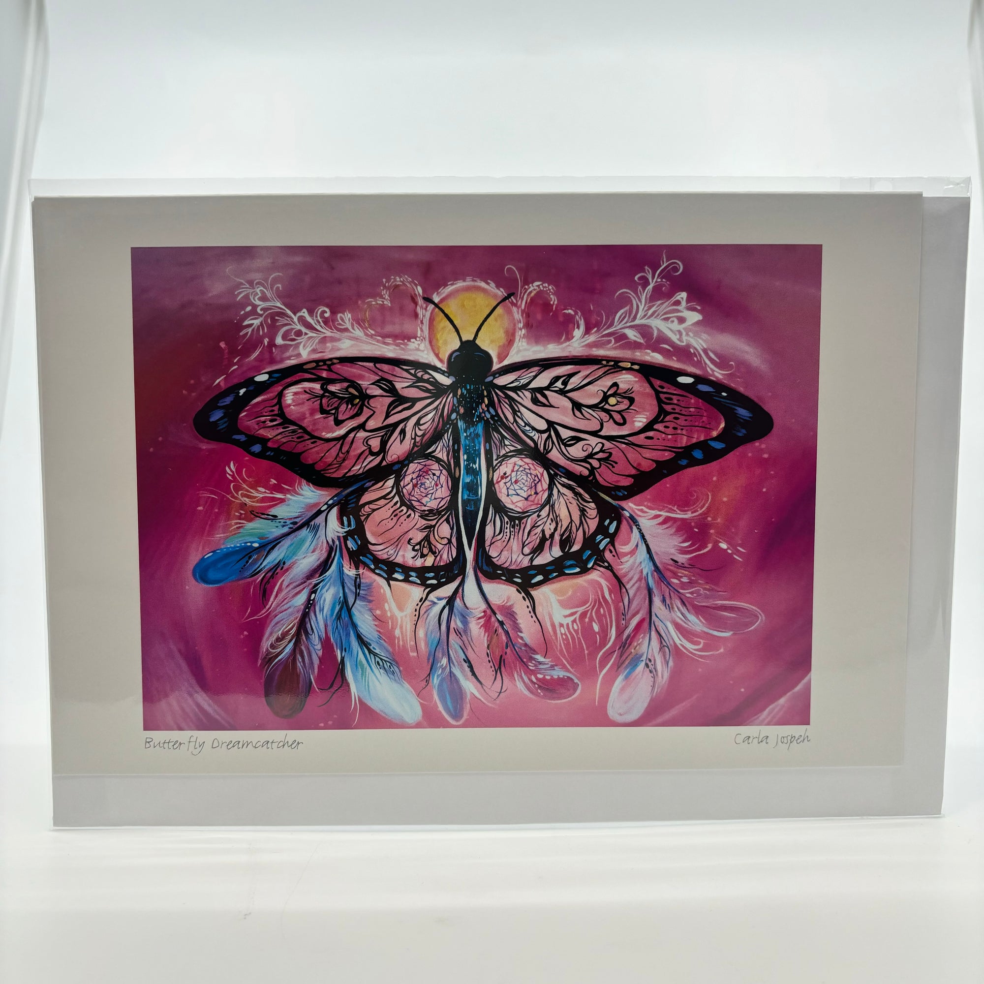 Art Card Carla Joseph Butterfly Dreamcatcher