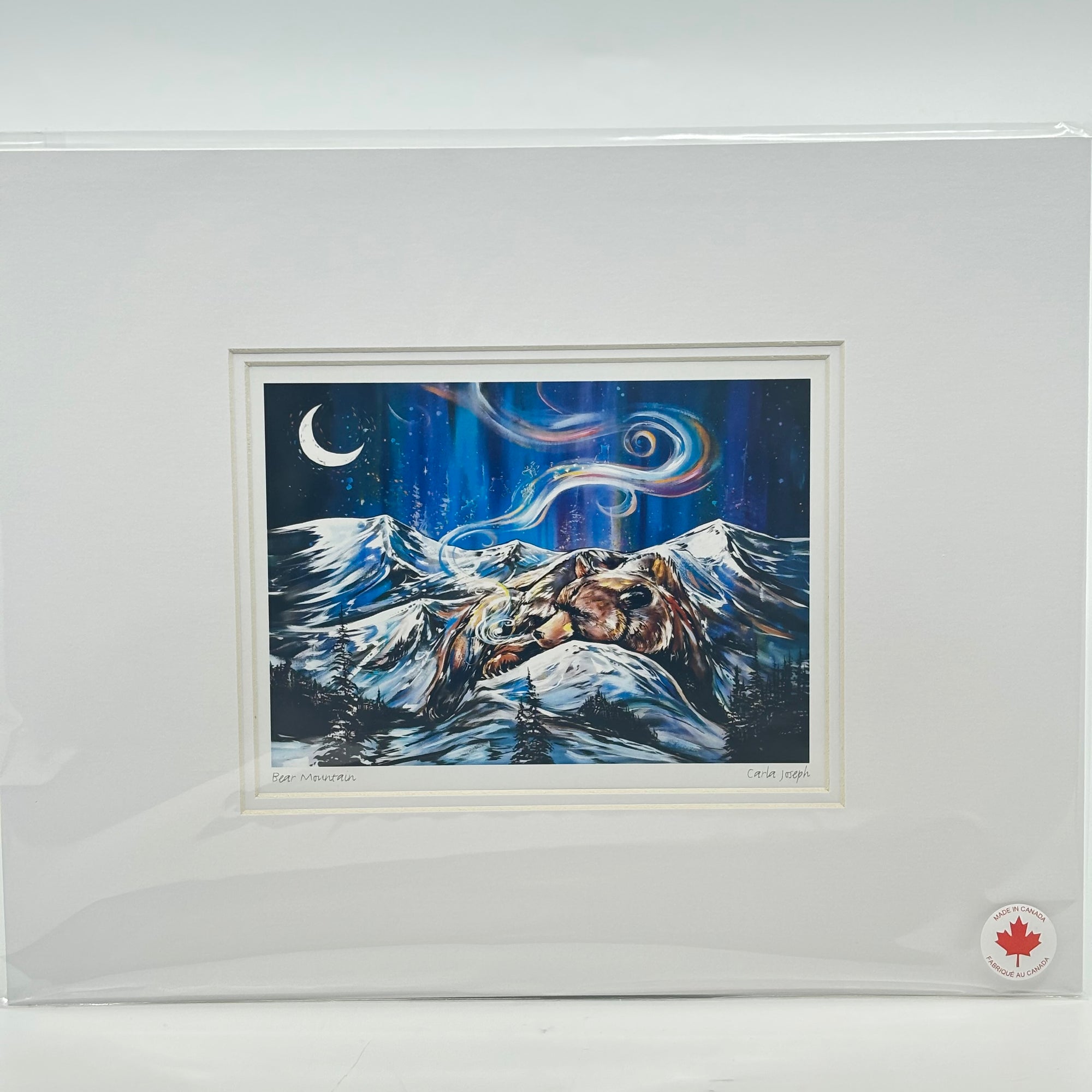 MATTED ART CARDS CARLA JOSEPH - Canadian Art Prints Inc. - Matted Art Card - House of Himwitsa Art Gallery