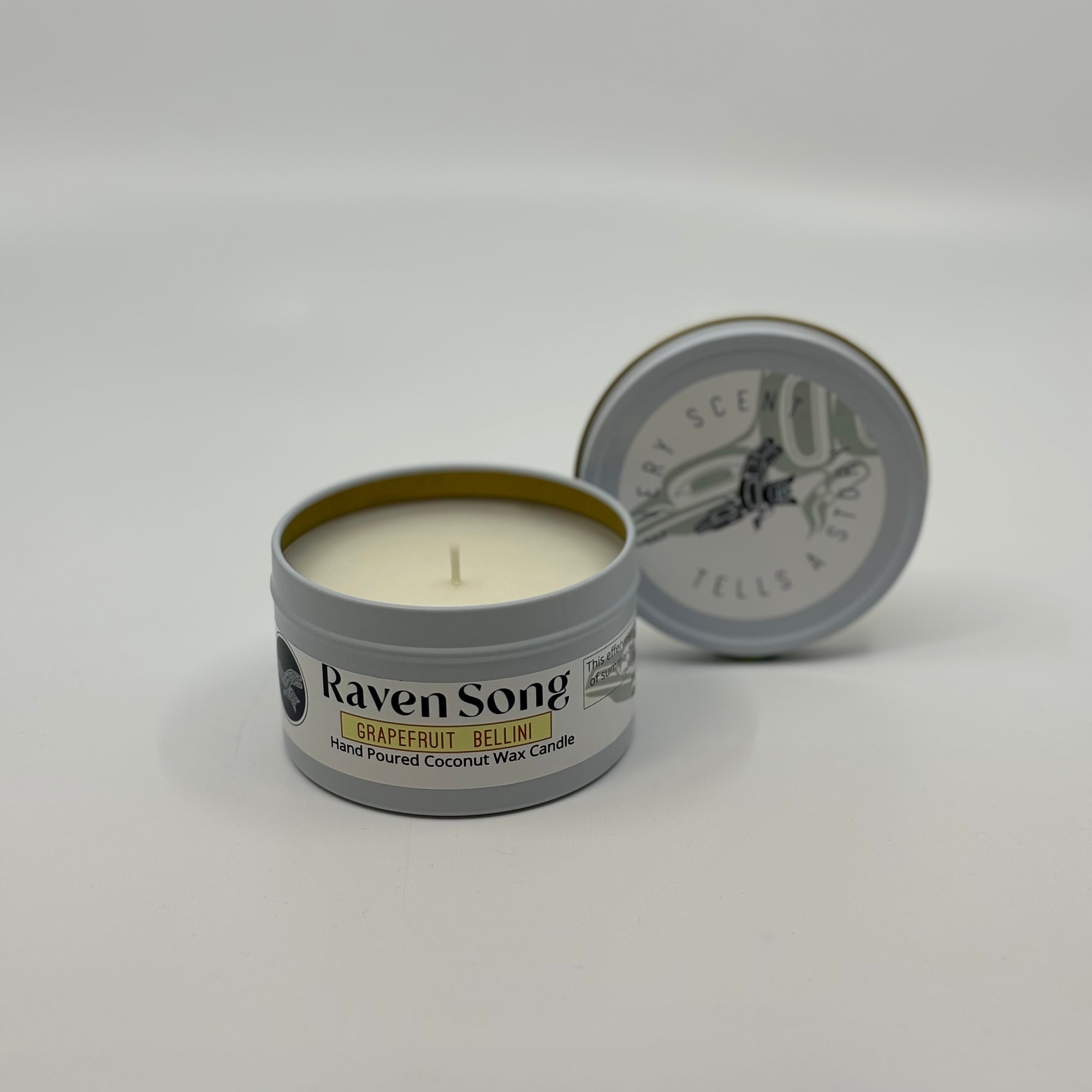 Raven Song Hand Poured Waxed Candles