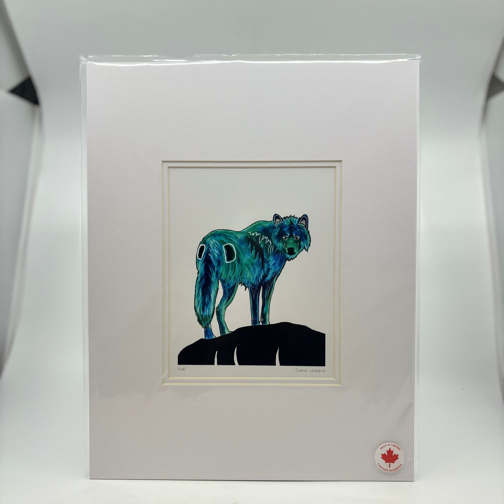 MATTED ART CARDS DIANE LEVESQUE - Canadian Art Prints Inc. - Matted Art Card - House of Himwitsa Art Gallery