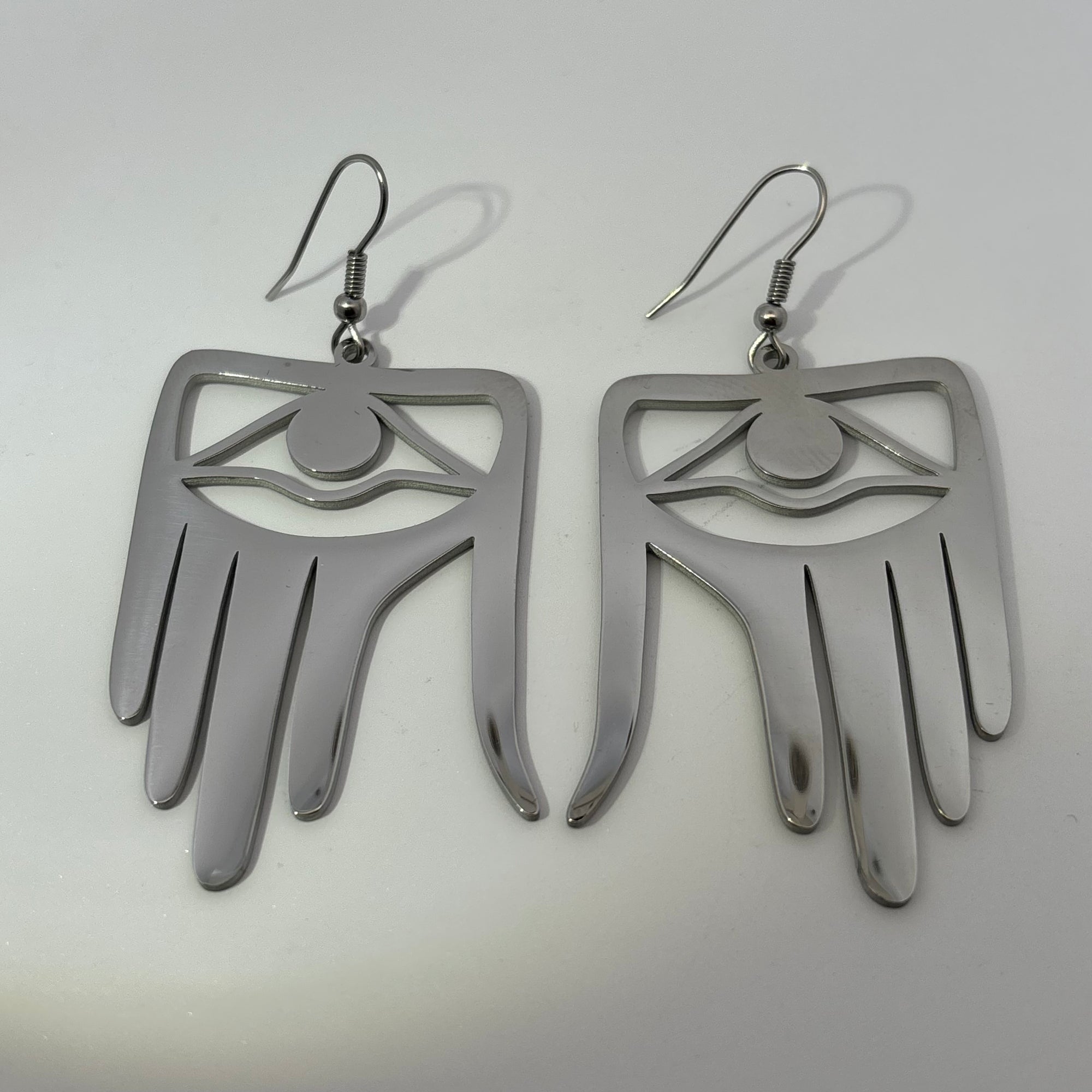 Trisha Thomas Earrings -  - Silver Earrings - House of Himwitsa Art Gallery