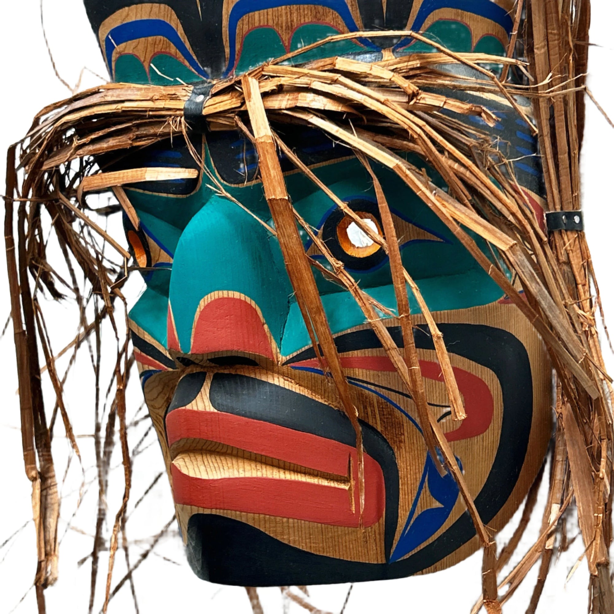 Veronica Hacket Mask Komokwa (Chief of the Undersea) 1992 - FIRST ARTS AUCTIONS - MASK - House of Himwitsa Art Gallery