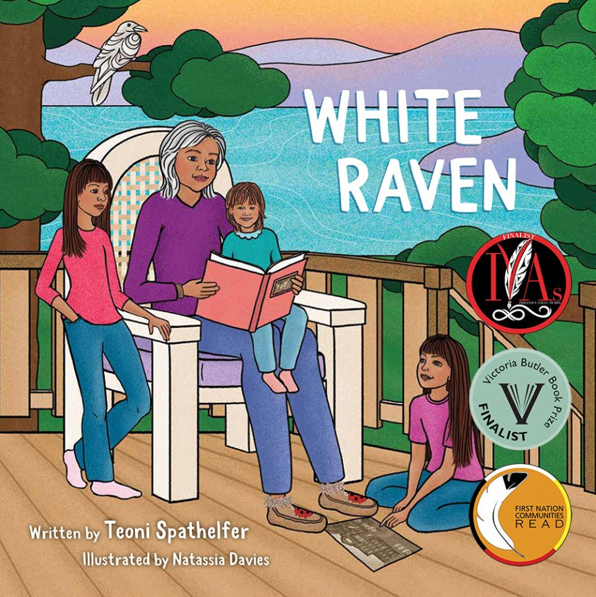 White Raven - White Raven -  - House of Himwitsa Native Art Gallery and Gifts