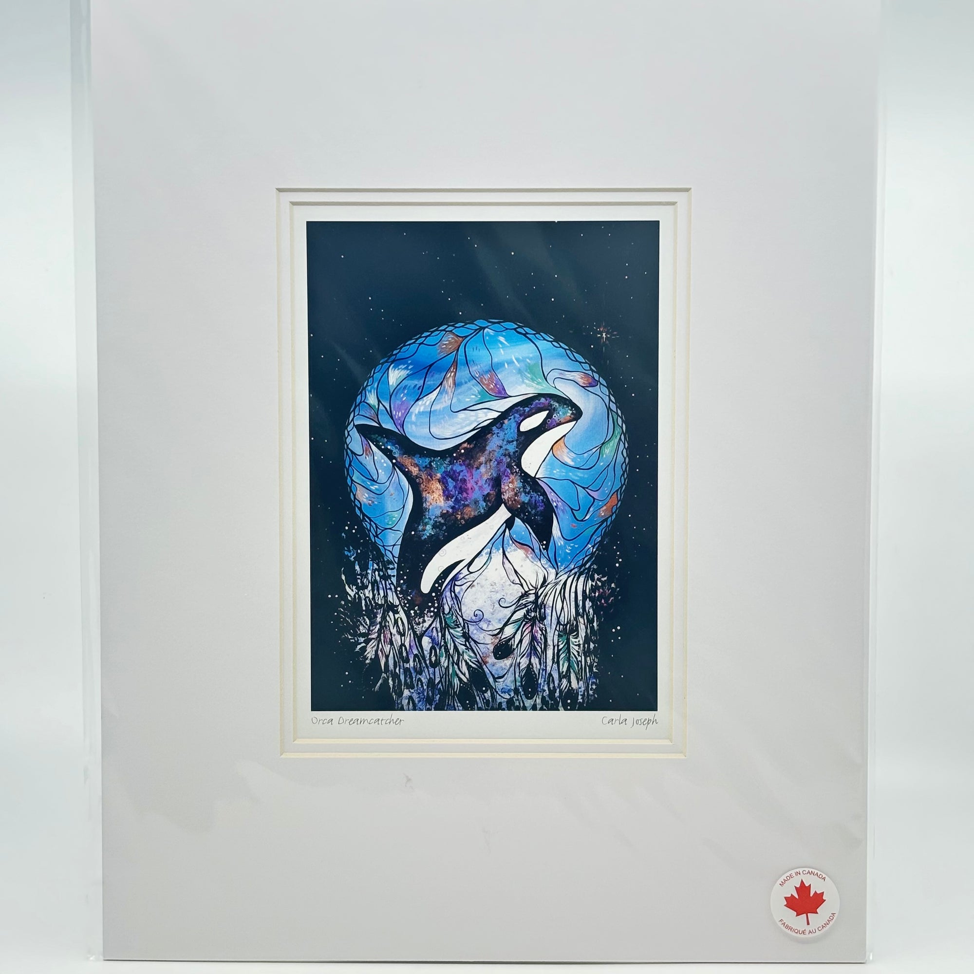 MATTED ART CARDS CARLA JOSEPH - Canadian Art Prints Inc. - Matted Art Card - House of Himwitsa Art Gallery