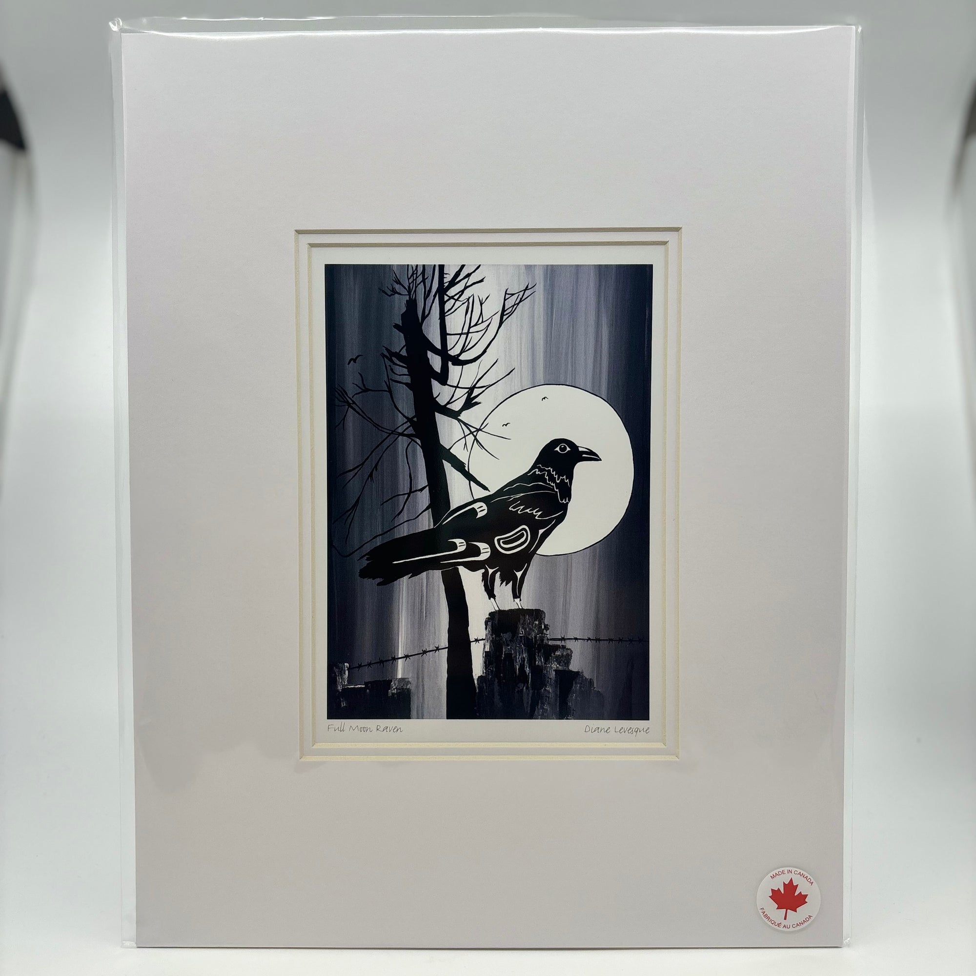 MATTED ART CARDS DIANE LEVESQUE - Canadian Art Prints Inc. - Matted Art Card - House of Himwitsa Art Gallery