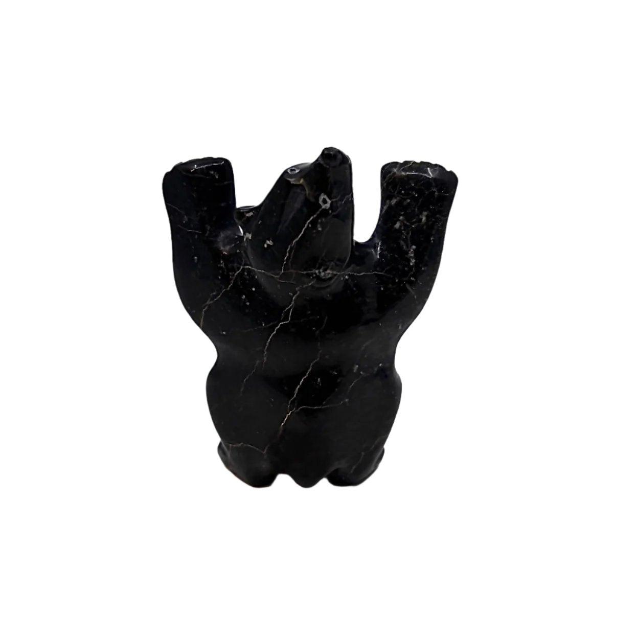 Johnny Papigatuk Dancing Bear -  - Serpentine - House of Himwitsa Art Gallery