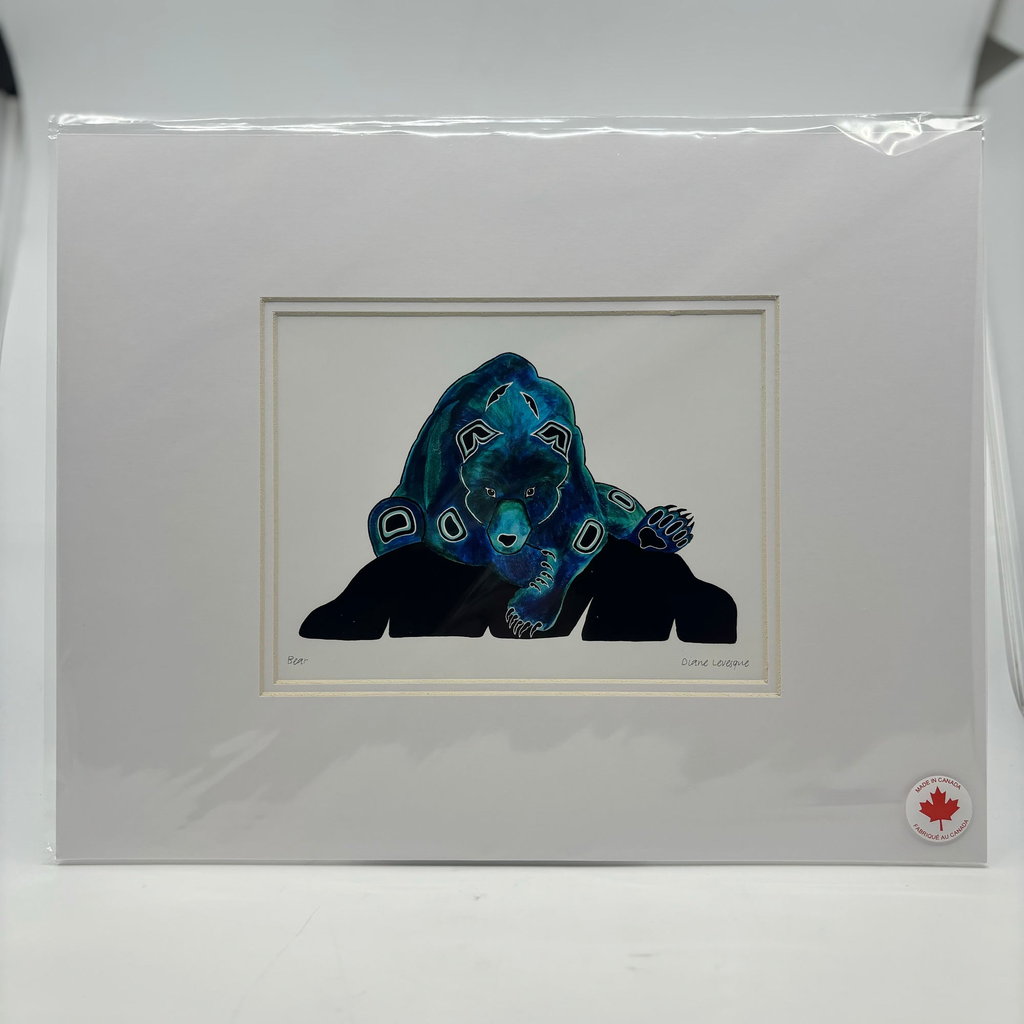 MATTED ART CARDS DIANE LEVESQUE - Canadian Art Prints Inc. - Matted Art Card - House of Himwitsa Art Gallery