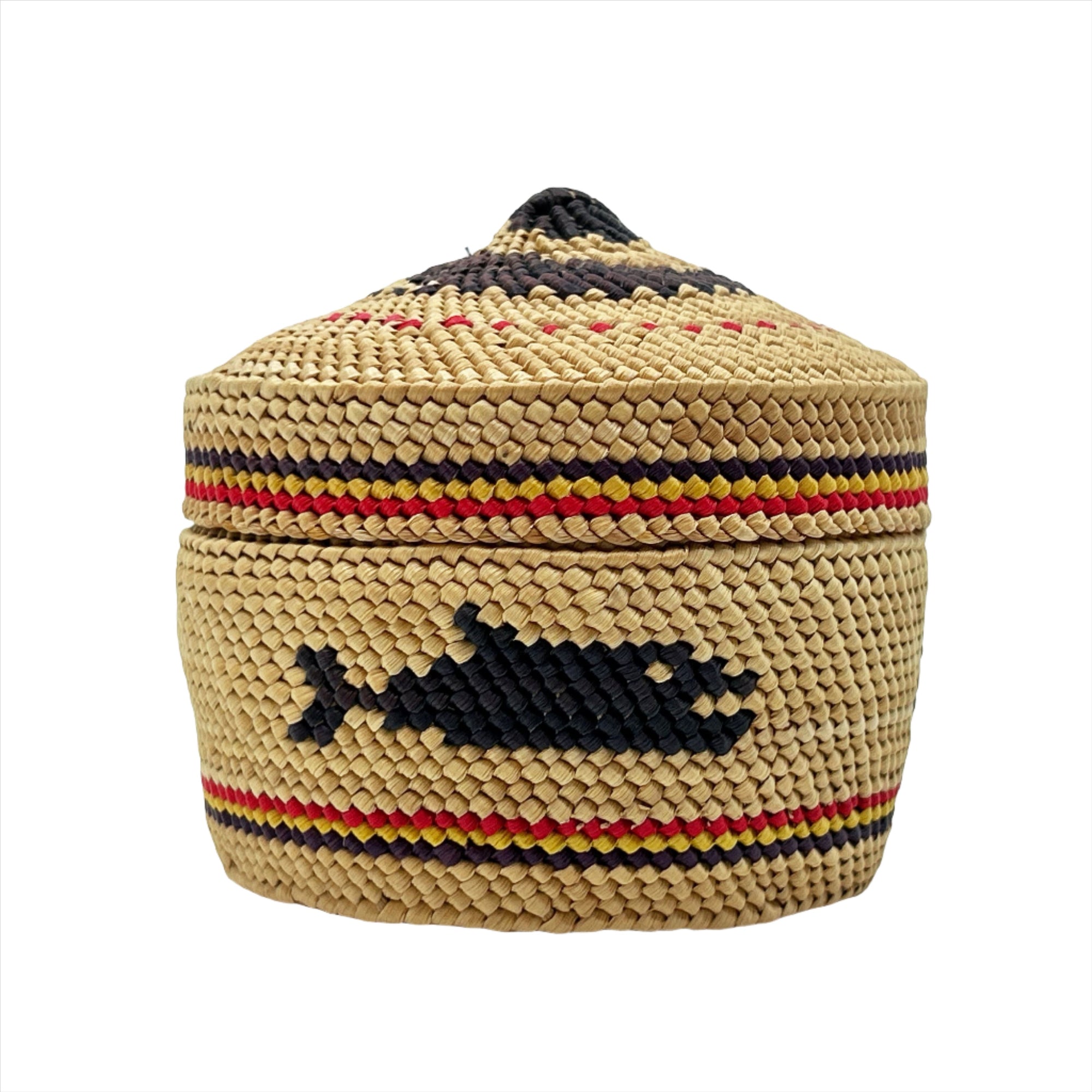 Annie Clappis Beargrass Basket -  - Basketry - House of Himwitsa Art Gallery