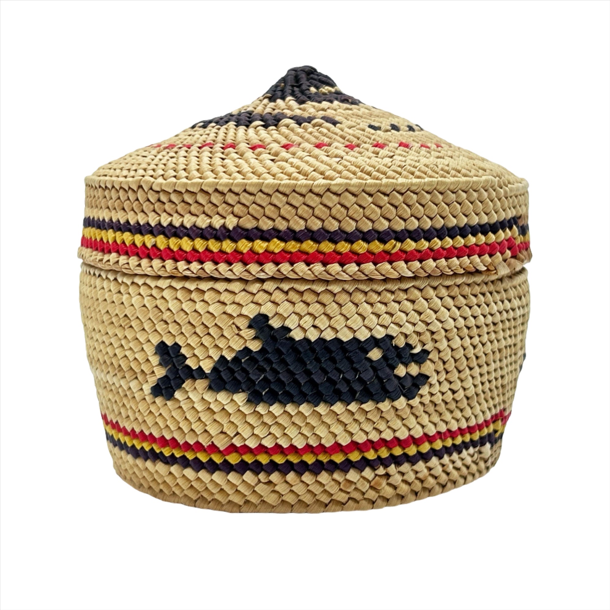 Annie Clappis Beargrass Basket -  - Basketry - House of Himwitsa Art Gallery