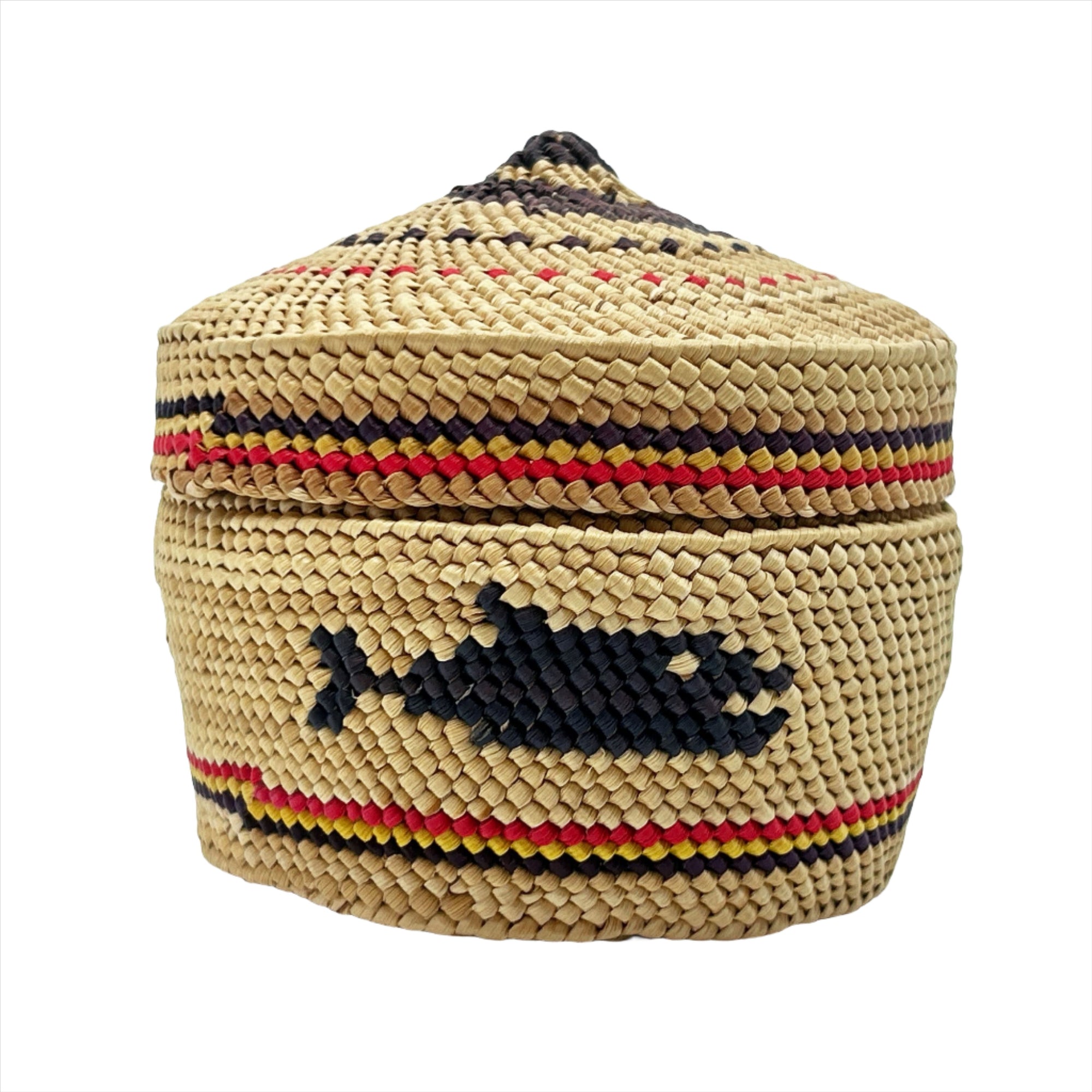 Annie Clappis Beargrass Basket -  - Basketry - House of Himwitsa Art Gallery