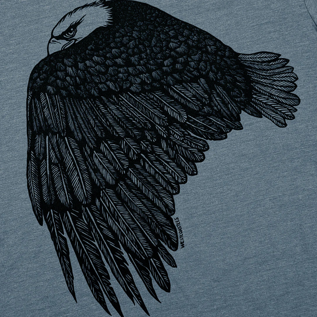 Westcoastees T-Shirt Eagle -  - T-Shirt - House of Himwitsa Art Gallery