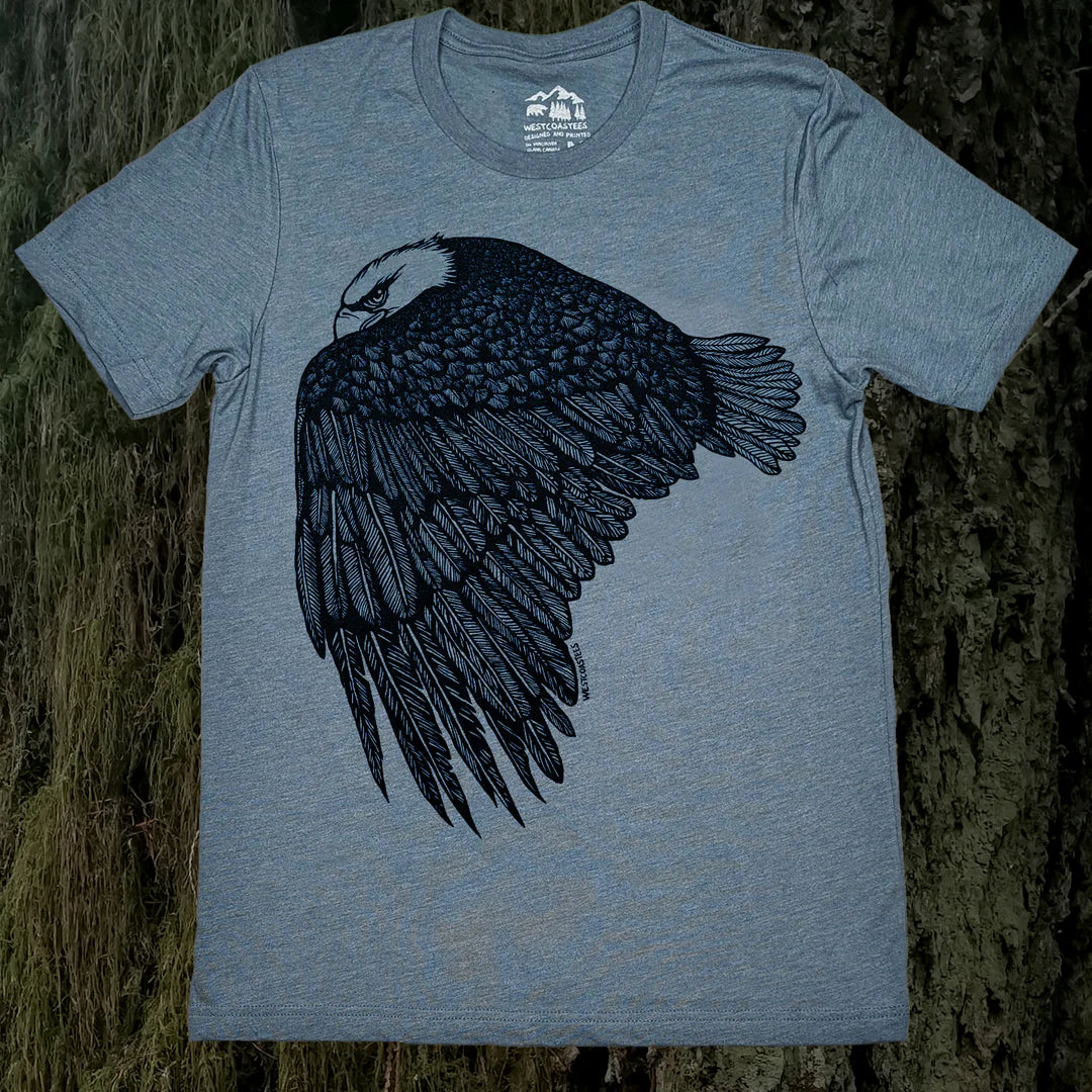 Westcoastees T-Shirt Eagle -  - T-Shirt - House of Himwitsa Art Gallery