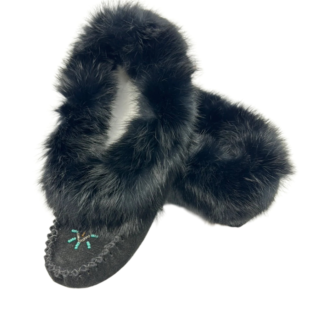 Moccasin Cow Suede 842 - Bastien industries - Moccasin - House of Himwitsa Art Gallery