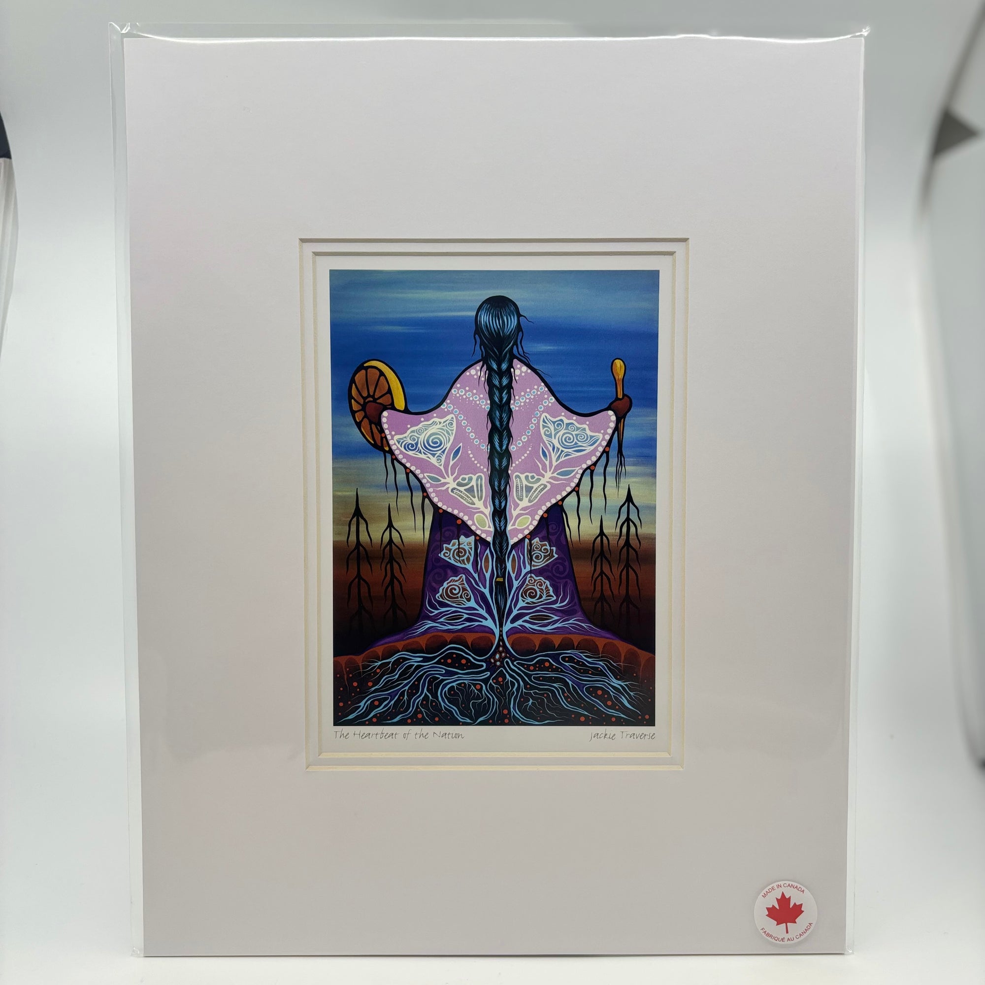 MATTED ART CARDS JACKIE TRAVERSE -  - Matted Art Card - House of Himwitsa Art Gallery