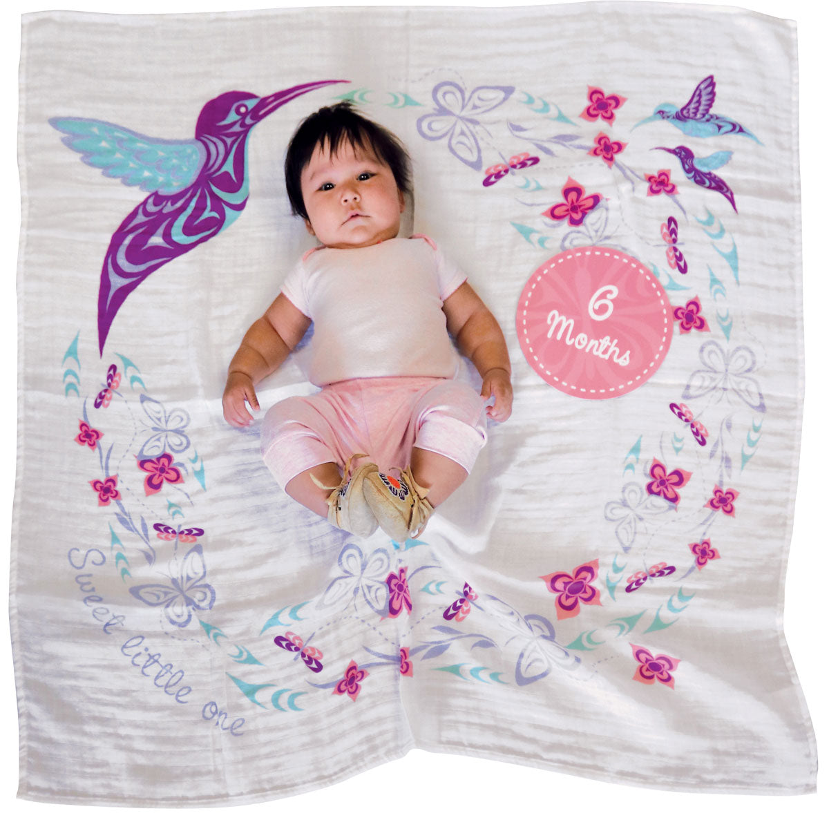 BABY BLANKETS - Hummingbird - BBK13 - House of Himwitsa Native Art Gallery and Gifts