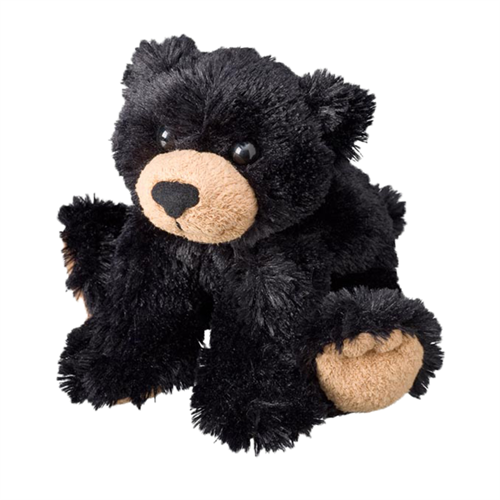 7" Stuffed Maple Foot Black Bear -  - stuffed animals - House of Himwitsa Art Gallery