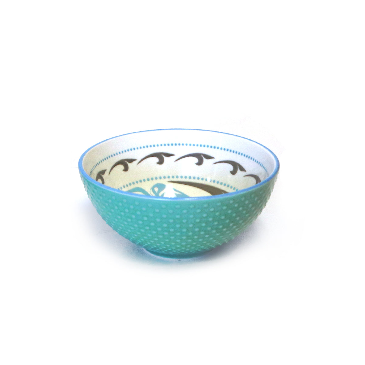Porcelain Bowl S Killerwhale - Porcelain Bowl S Killerwhale -  - House of Himwitsa Native Art Gallery and Gifts