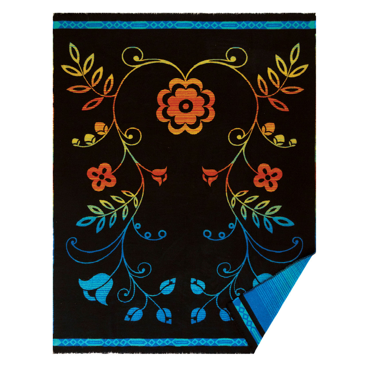 Woven Blanket Honouring Our Life Givers 60" x 80" -  - Throw Blanket - House of Himwitsa Art Gallery