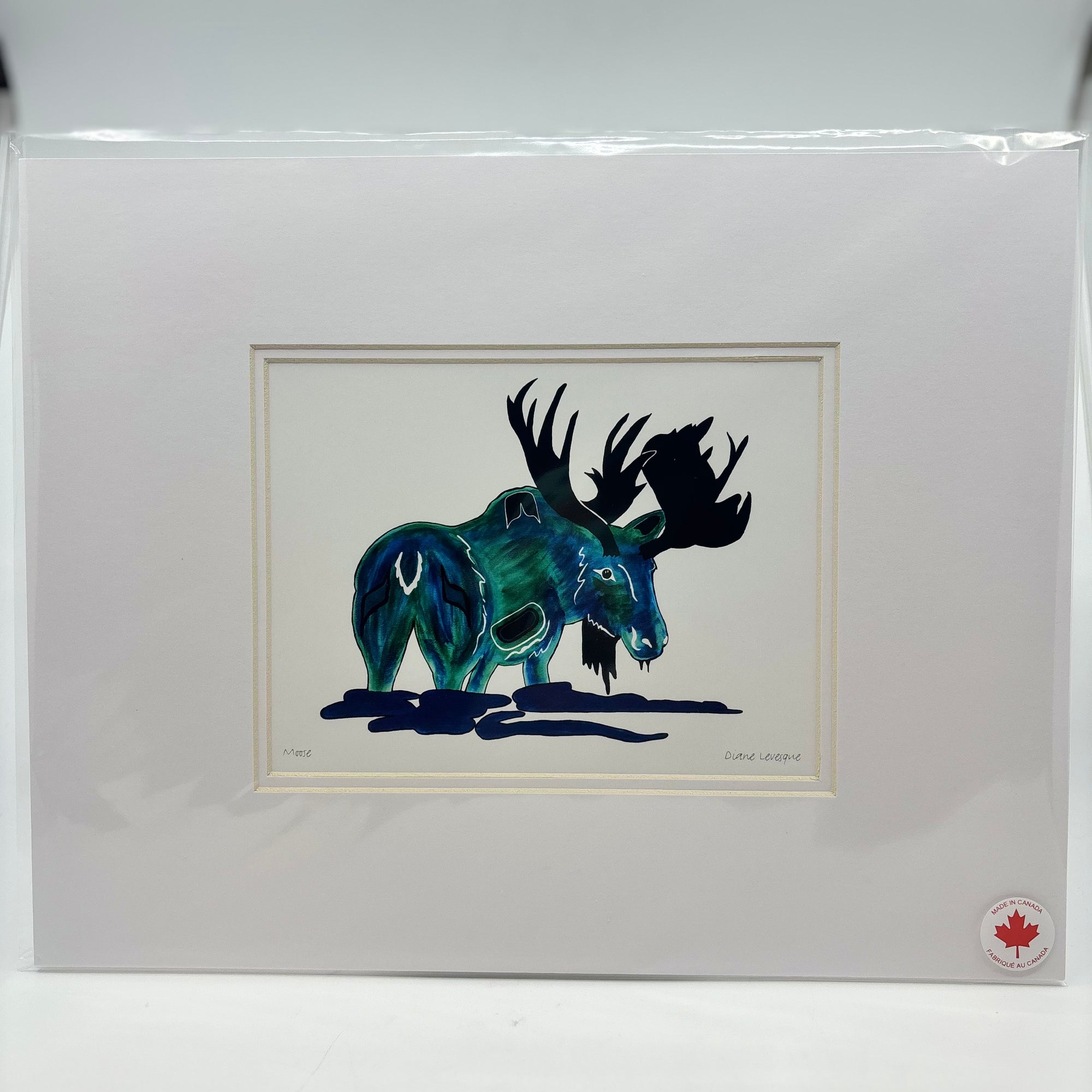 MATTED ART CARDS DIANE LEVESQUE - Canadian Art Prints Inc. - Matted Art Card - House of Himwitsa Art Gallery