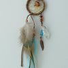 1" Magical Dream Catchers detailed with Quartz Crystal Assorted Colours