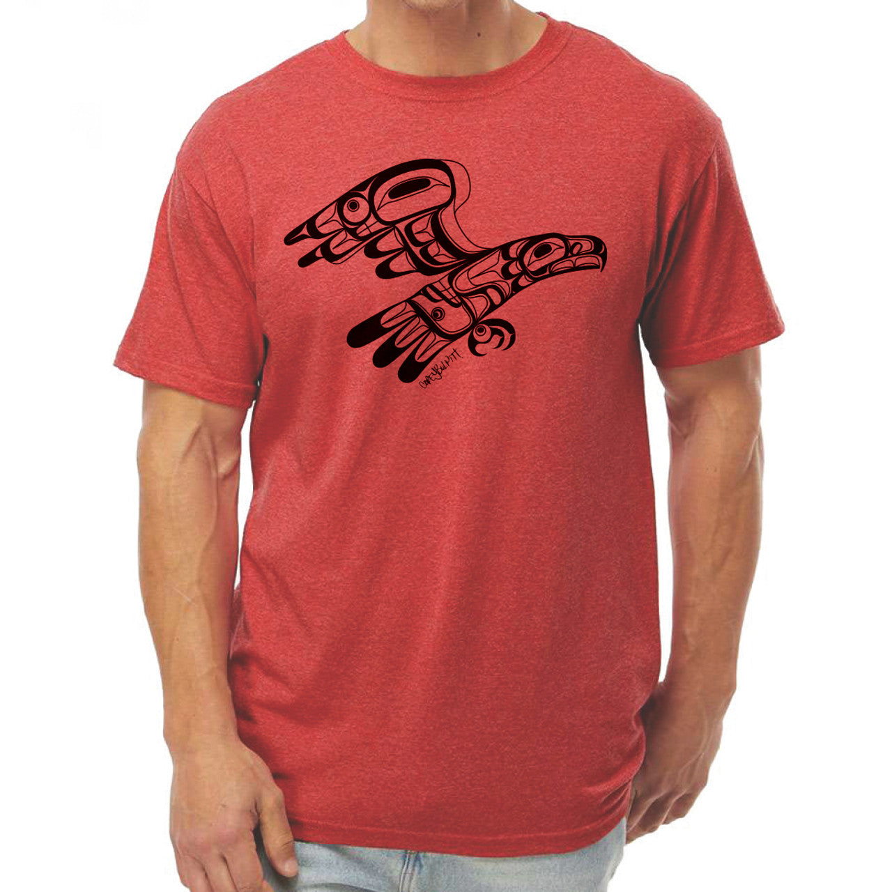 T-Shirt Corey Bulpitt  Eagle -  - T-Shirt - House of Himwitsa Art Gallery
